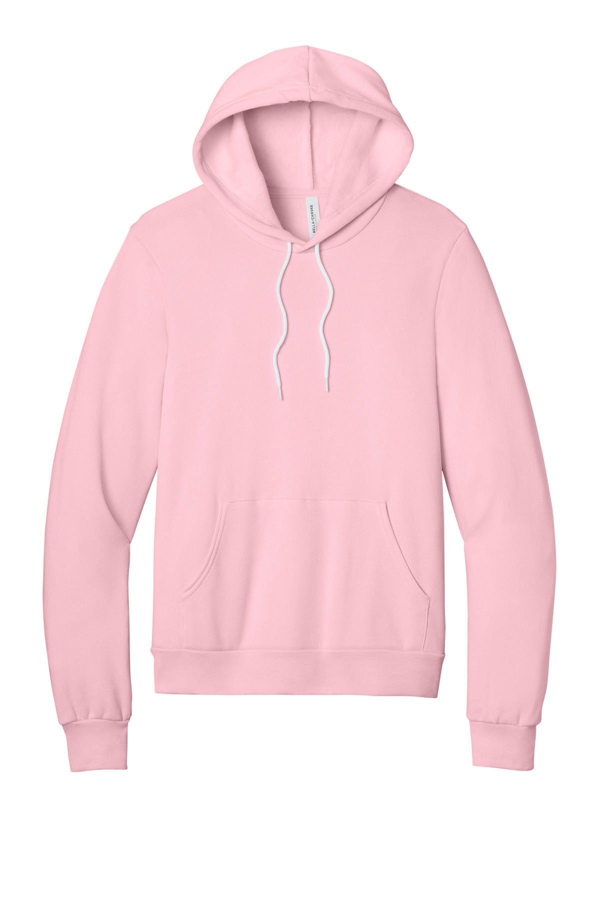 BELLA+CANVAS  Unisex Sponge Fleece Pullover Hoodie - Pink