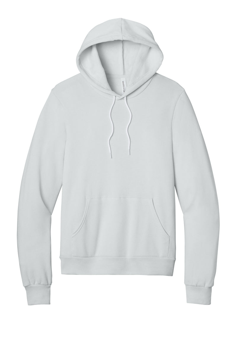 BELLA+CANVAS  Unisex Sponge Fleece Pullover Hoodie - Silver