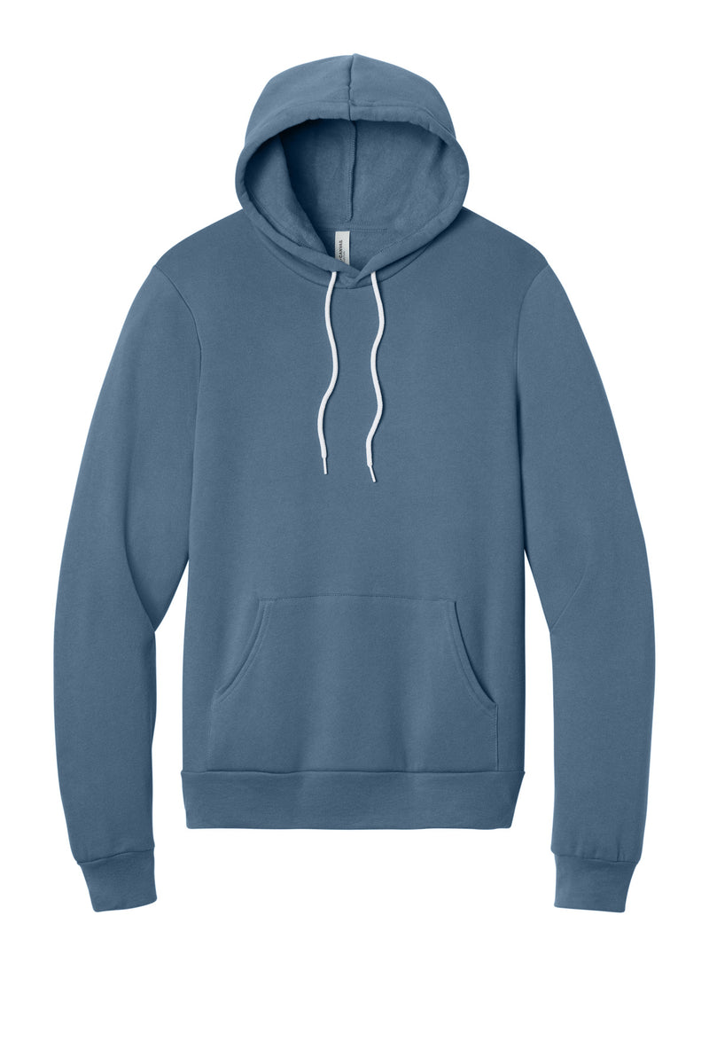 BELLA+CANVAS  Unisex Sponge Fleece Pullover Hoodie - Steel Blue