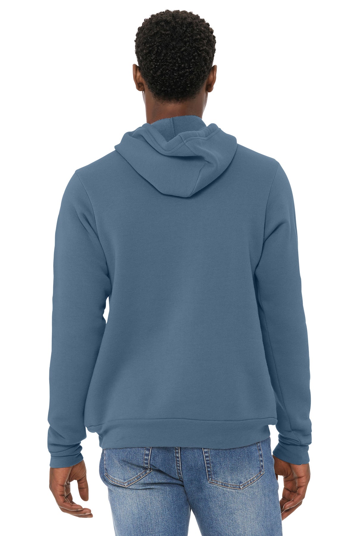BELLA+CANVAS  Unisex Sponge Fleece Pullover Hoodie - Steel Blue