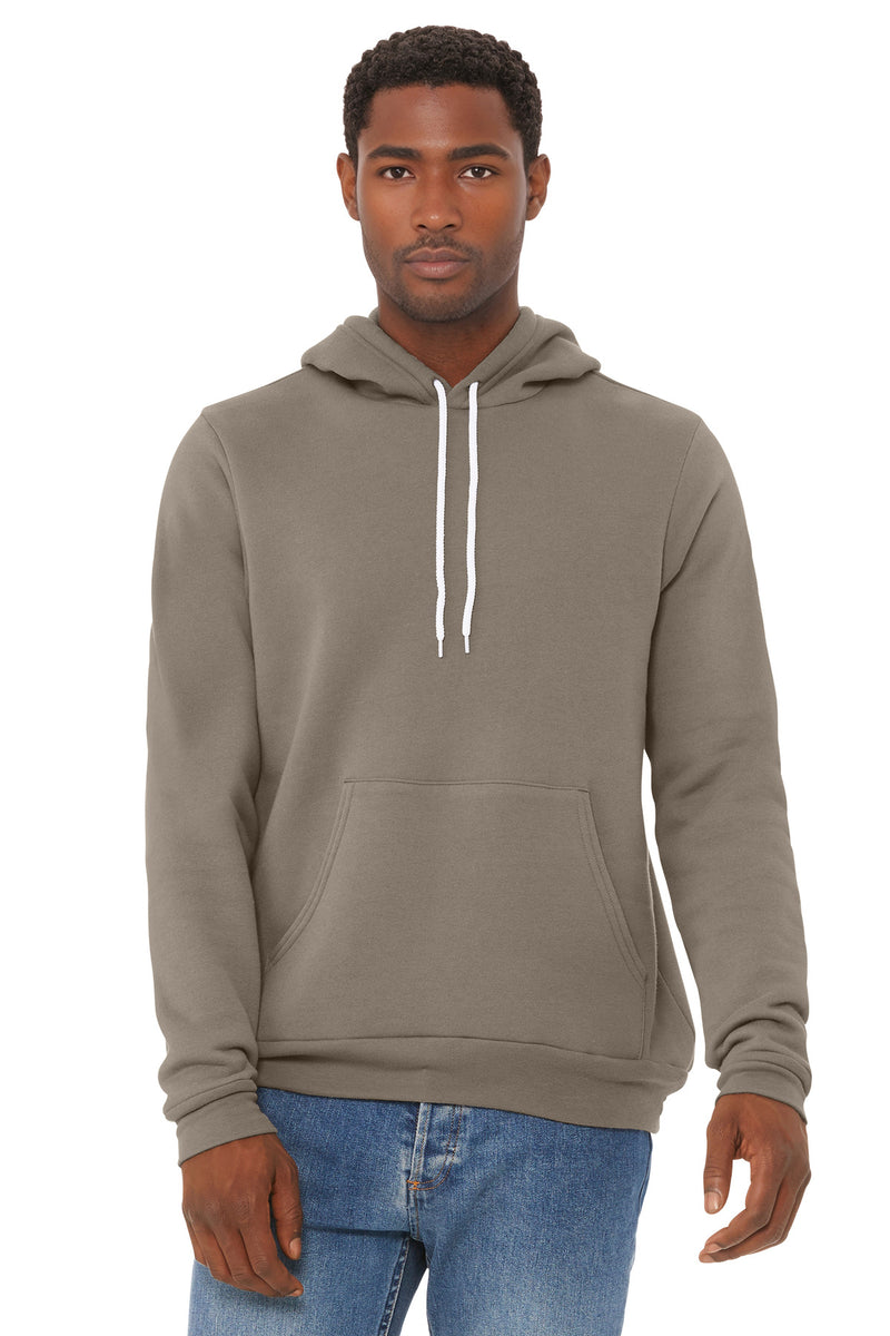 BELLA+CANVAS  Unisex Sponge Fleece Pullover Hoodie - Tan