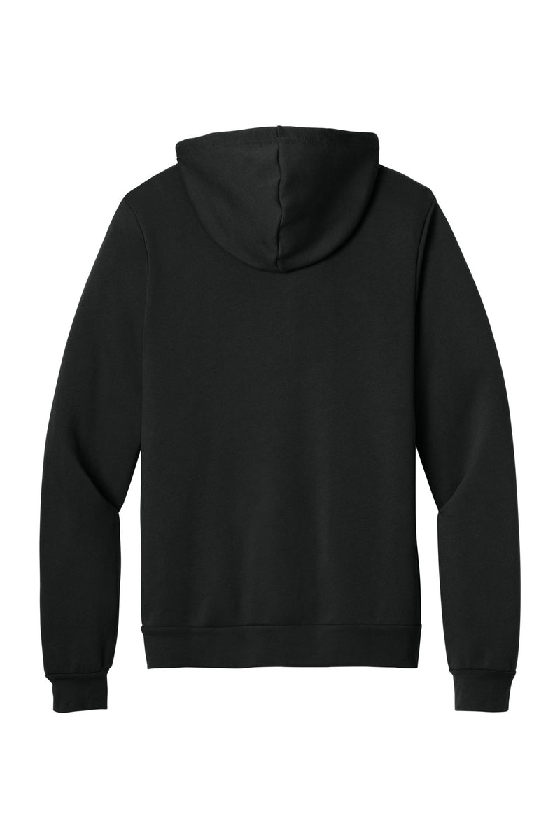 BELLA+CANVAS  Unisex Sponge Fleece Pullover Hoodie - Vintage Black