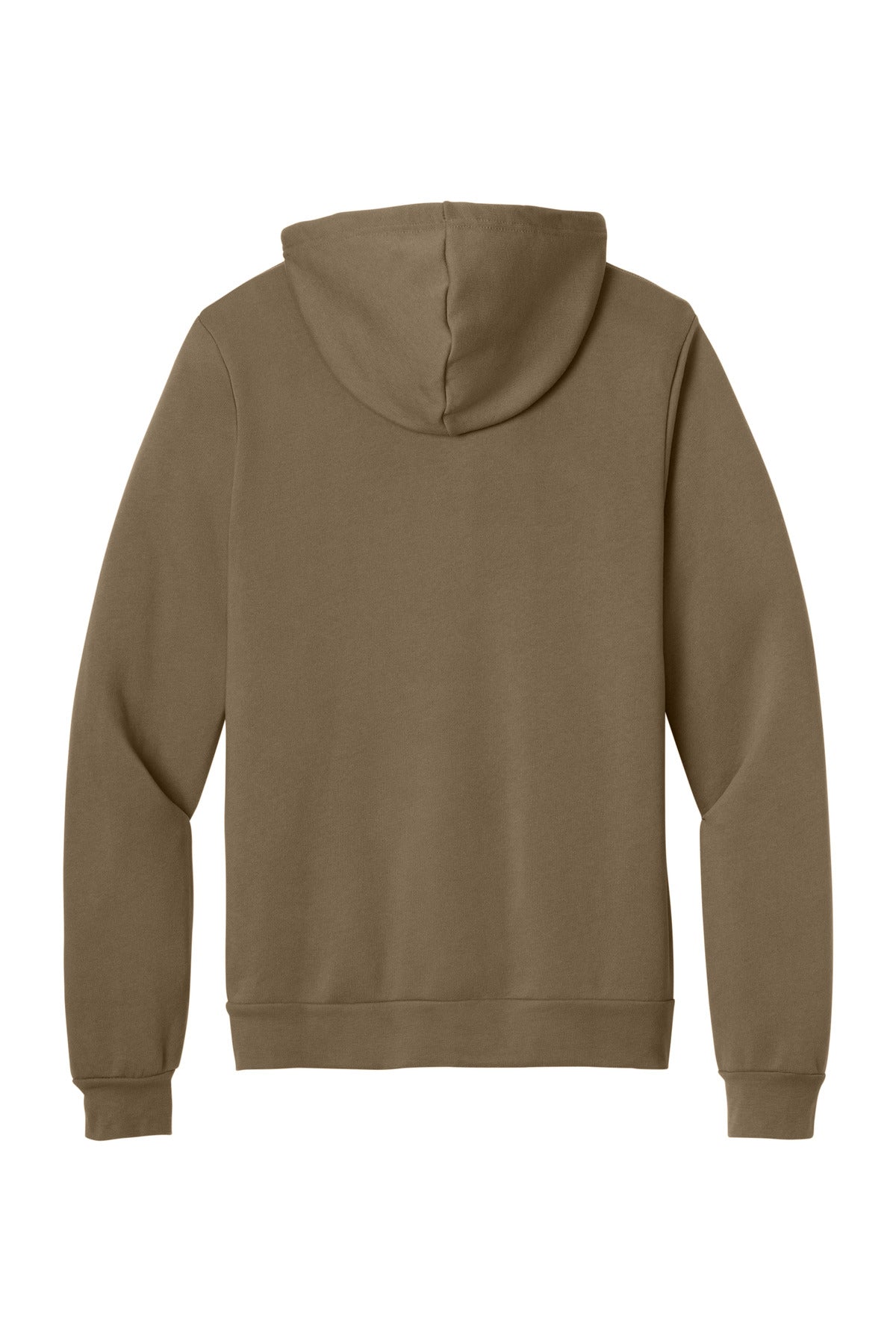 BELLA+CANVAS  Unisex Sponge Fleece Pullover Hoodie - Vintage Brown