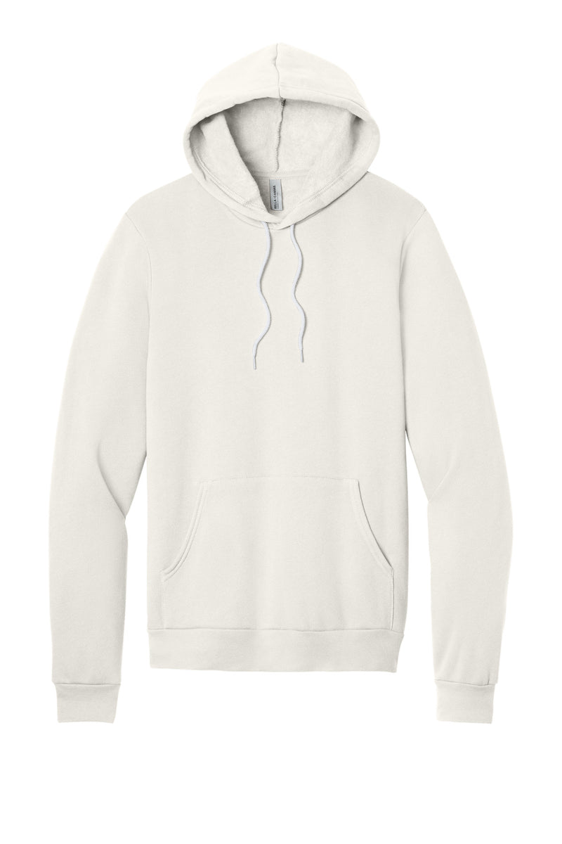 BELLA+CANVAS  Unisex Sponge Fleece Pullover Hoodie - Vintage White