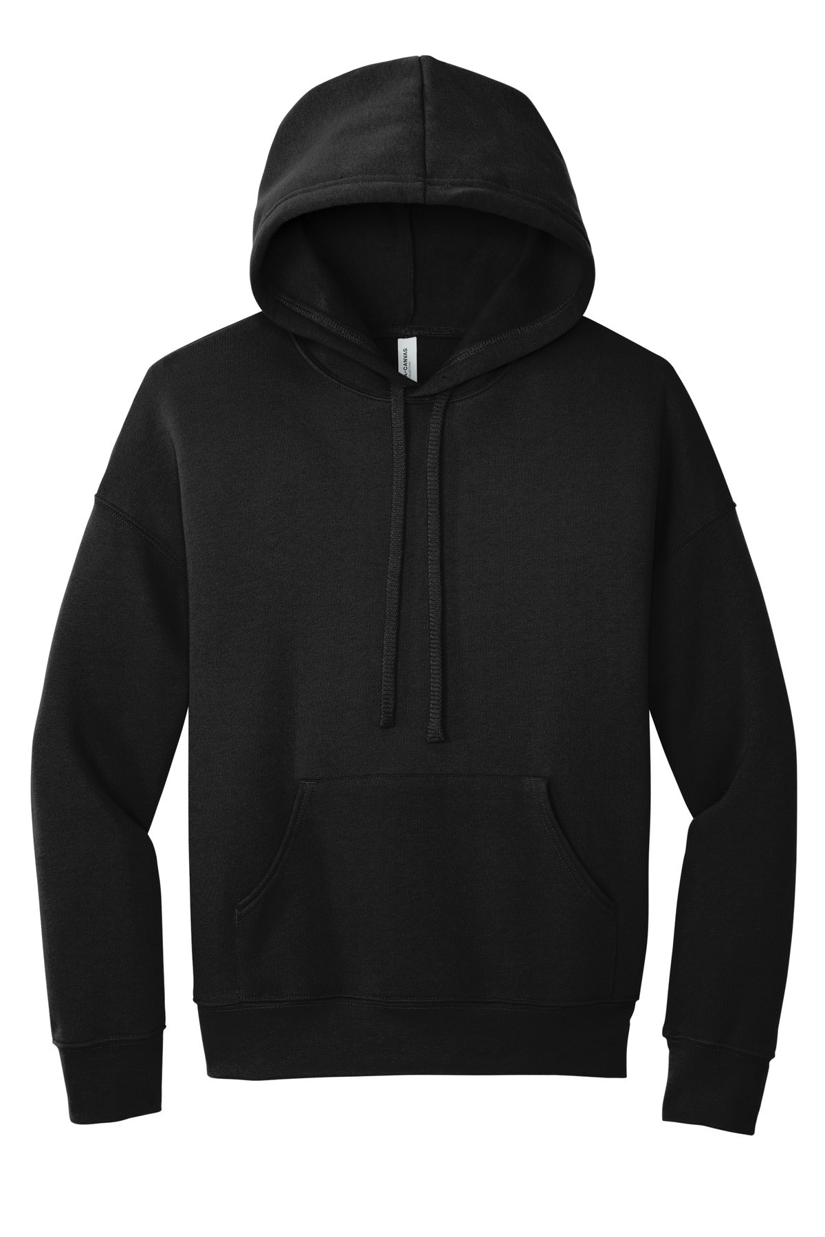 BELLA+CANVAS  Unisex Sponge Fleece Pullover DTM Hoodie - Black