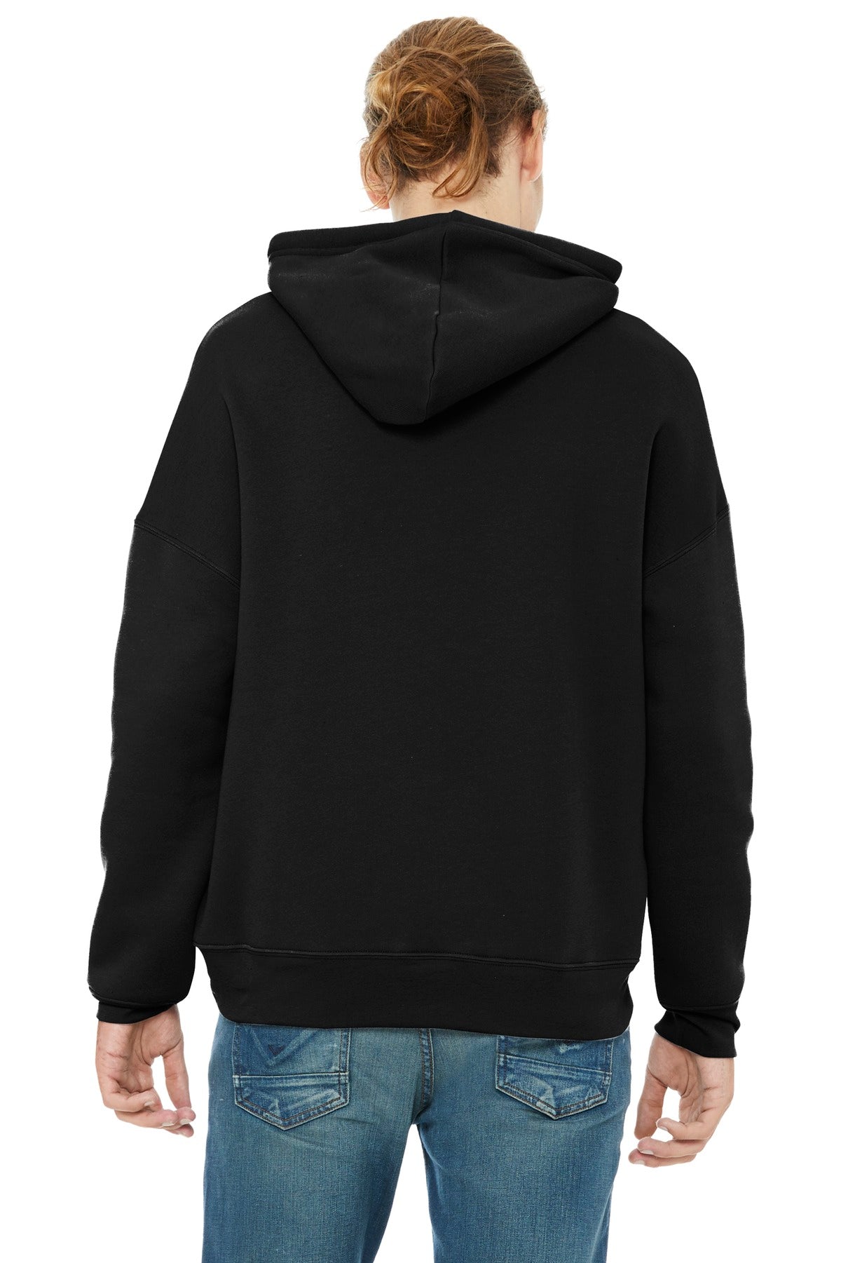 BELLA+CANVAS  Unisex Sponge Fleece Pullover DTM Hoodie - Black