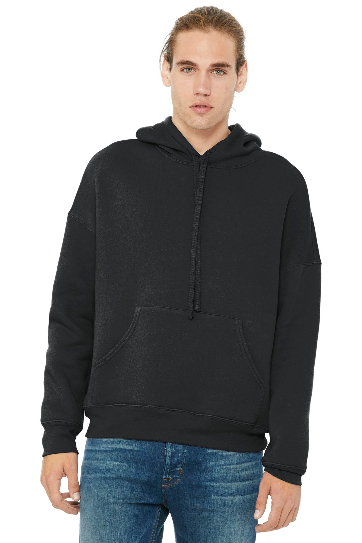 BELLA+CANVAS  Unisex Sponge Fleece Pullover DTM Hoodie - Dark Grey