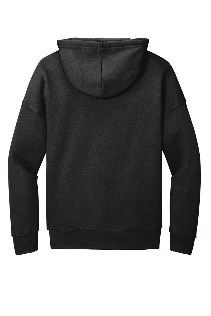 BELLA+CANVAS  Unisex Sponge Fleece Pullover DTM Hoodie - Dark Grey Heather