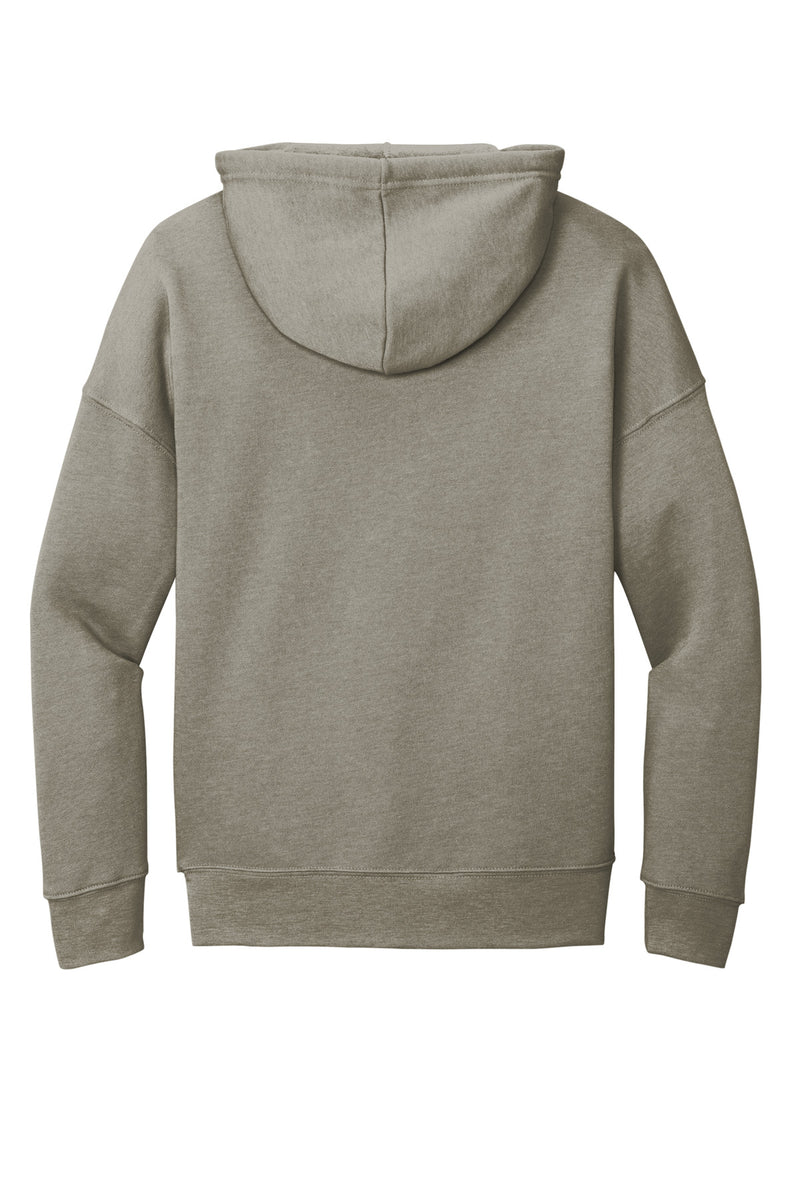 BELLA+CANVAS  Unisex Sponge Fleece Pullover DTM Hoodie - Heather Stone