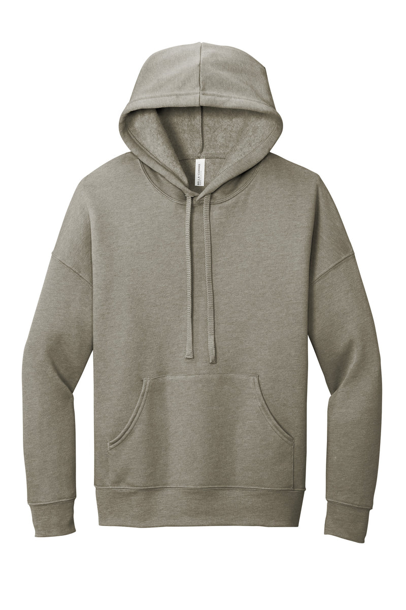 BELLA+CANVAS  Unisex Sponge Fleece Pullover DTM Hoodie - Heather Stone