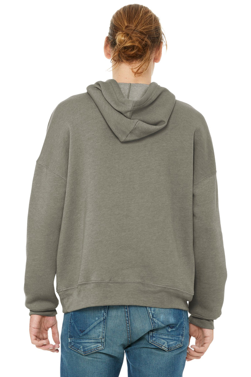 BELLA+CANVAS  Unisex Sponge Fleece Pullover DTM Hoodie - Heather Stone