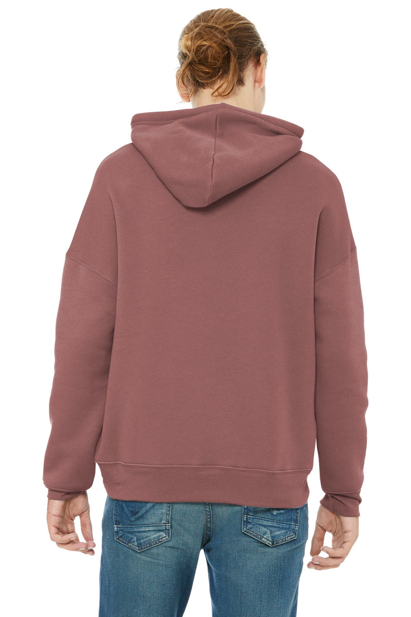 BELLA+CANVAS  Unisex Sponge Fleece Pullover DTM Hoodie - Mauve