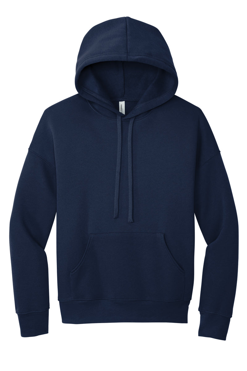 BELLA+CANVAS  Unisex Sponge Fleece Pullover DTM Hoodie - Navy