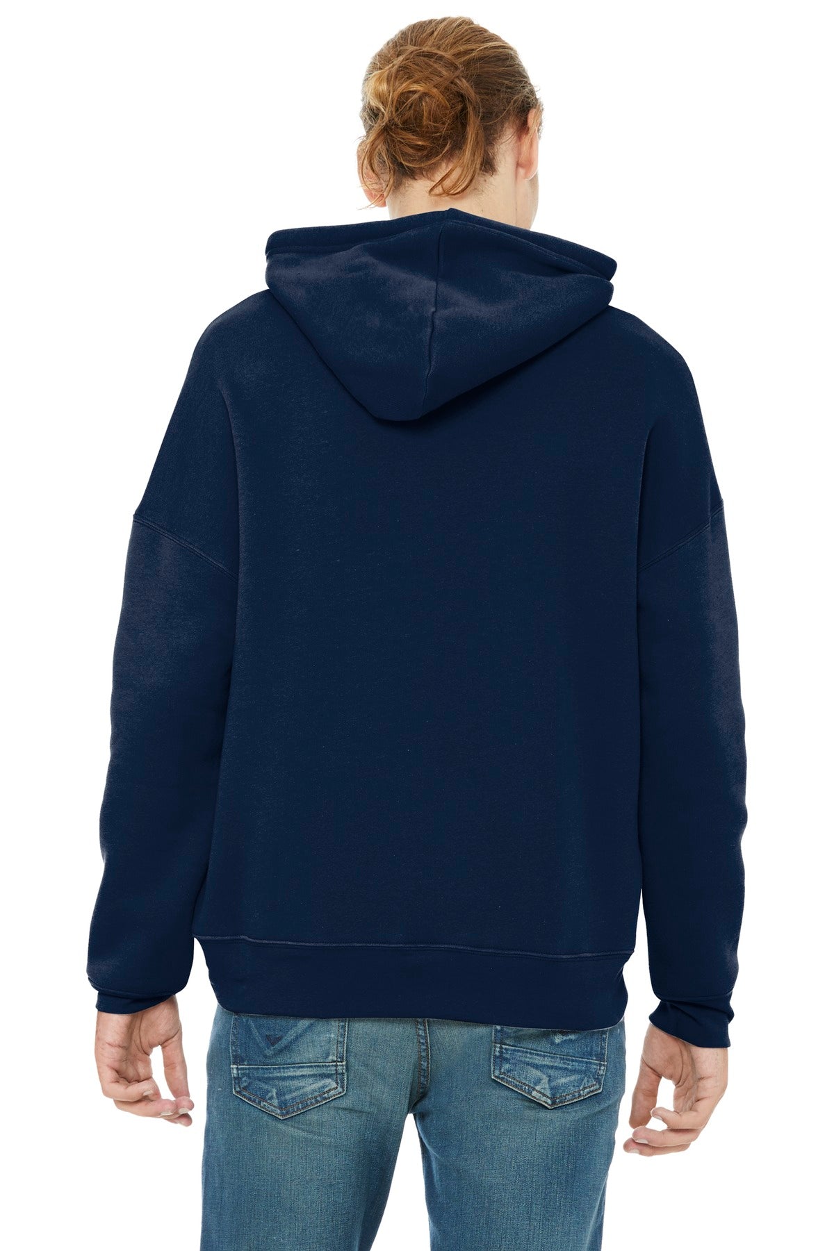 BELLA+CANVAS  Unisex Sponge Fleece Pullover DTM Hoodie - Navy
