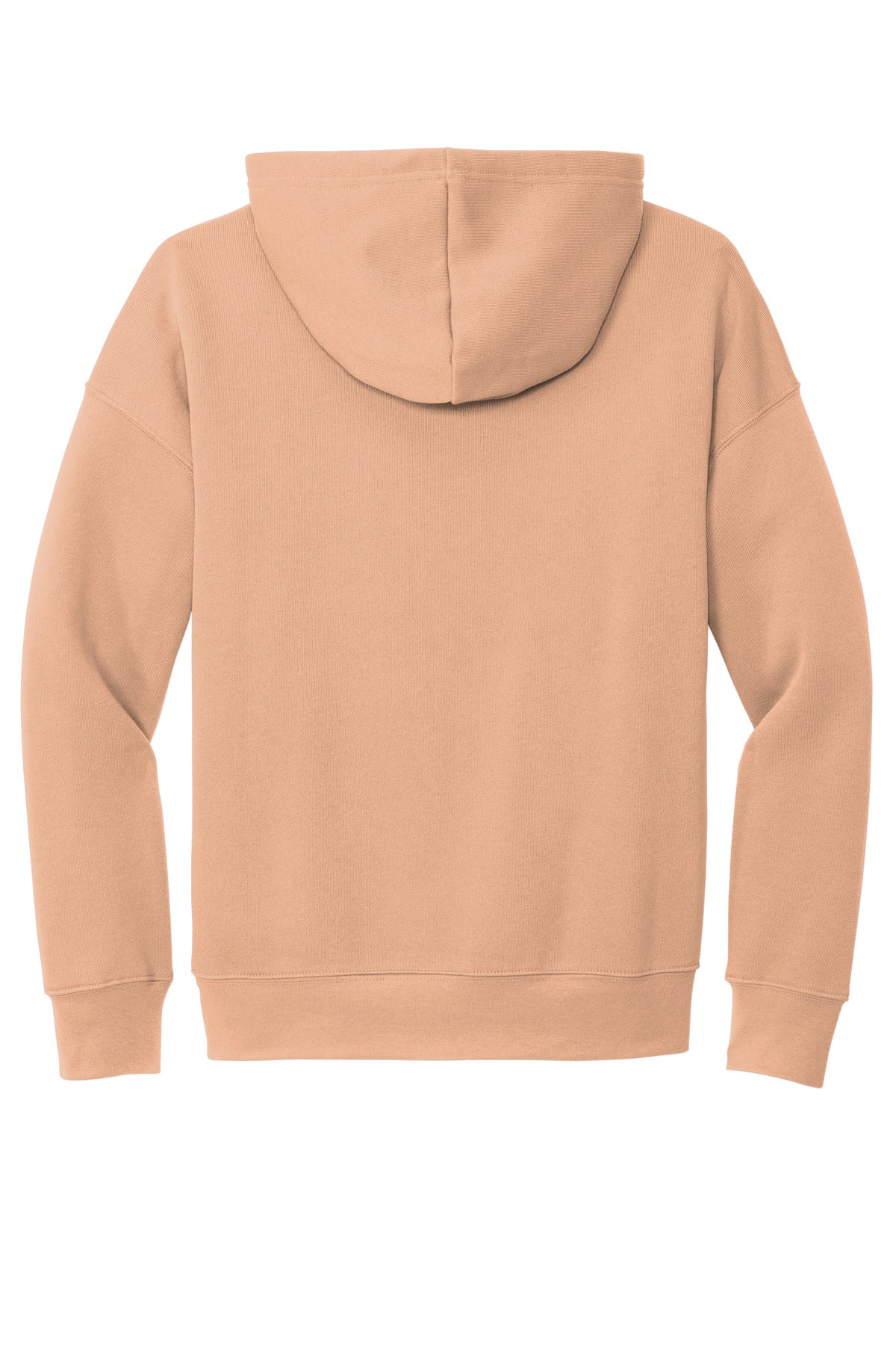 BELLA+CANVAS  Unisex Sponge Fleece Pullover DTM Hoodie - Peach