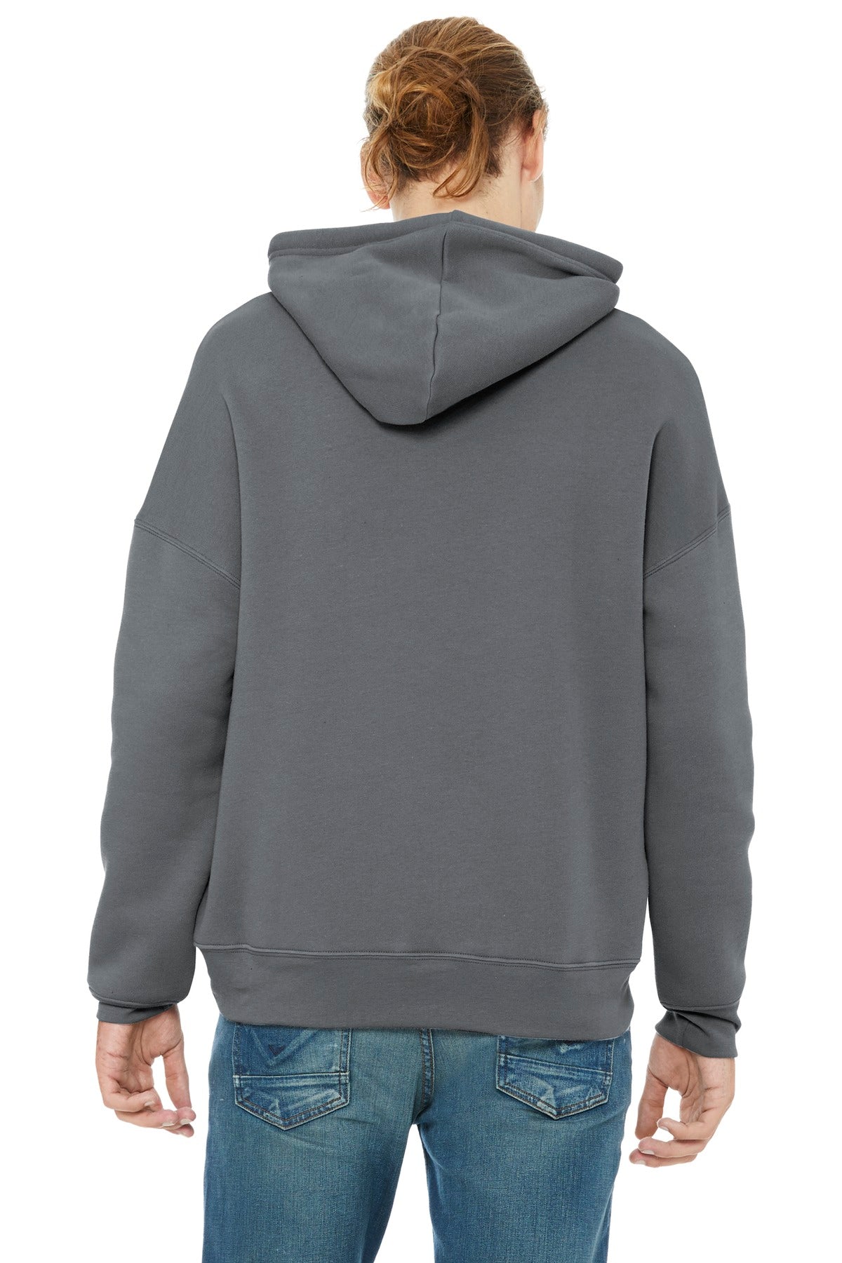 BELLA+CANVAS  Unisex Sponge Fleece Pullover DTM Hoodie - Storm