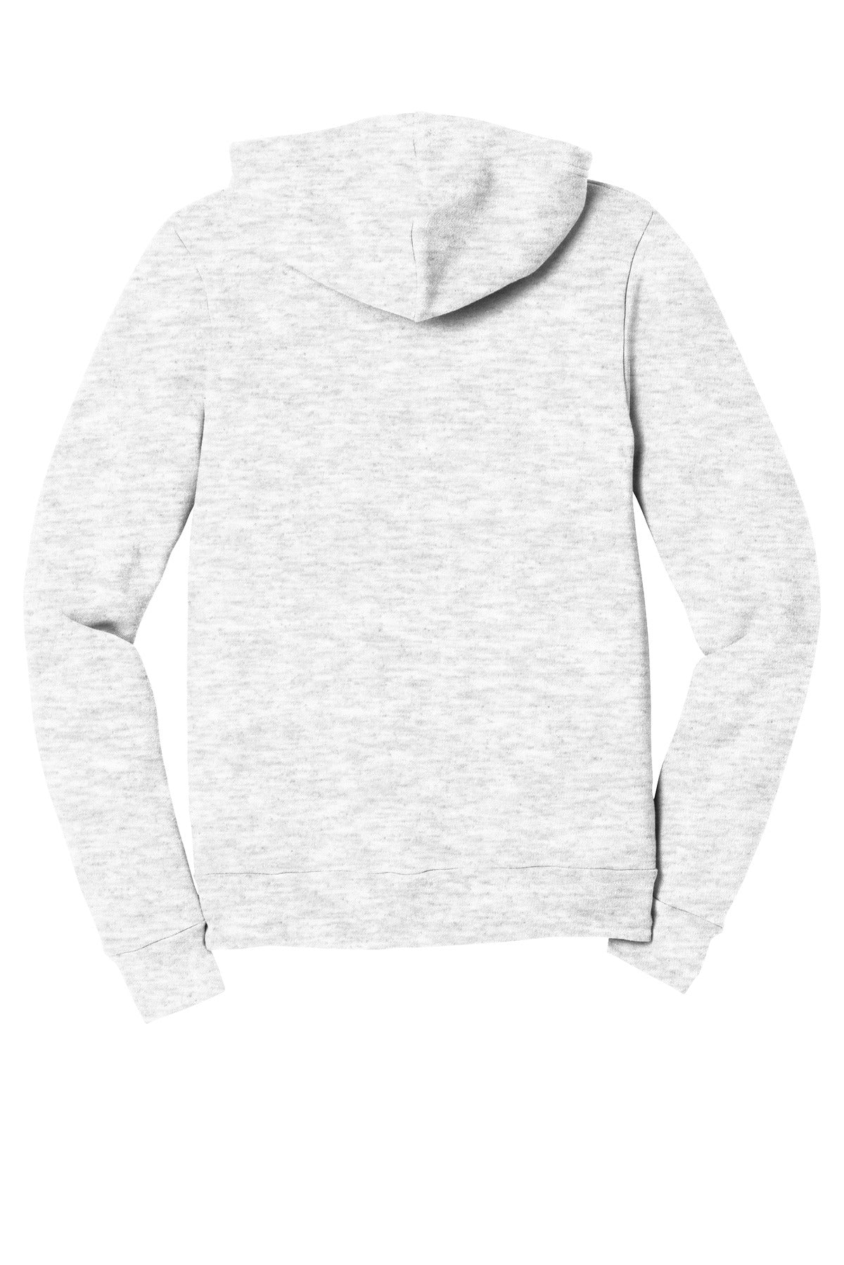 BELLA+CANVAS  Unisex Sponge Fleece Full-Zip Hoodie - Ash