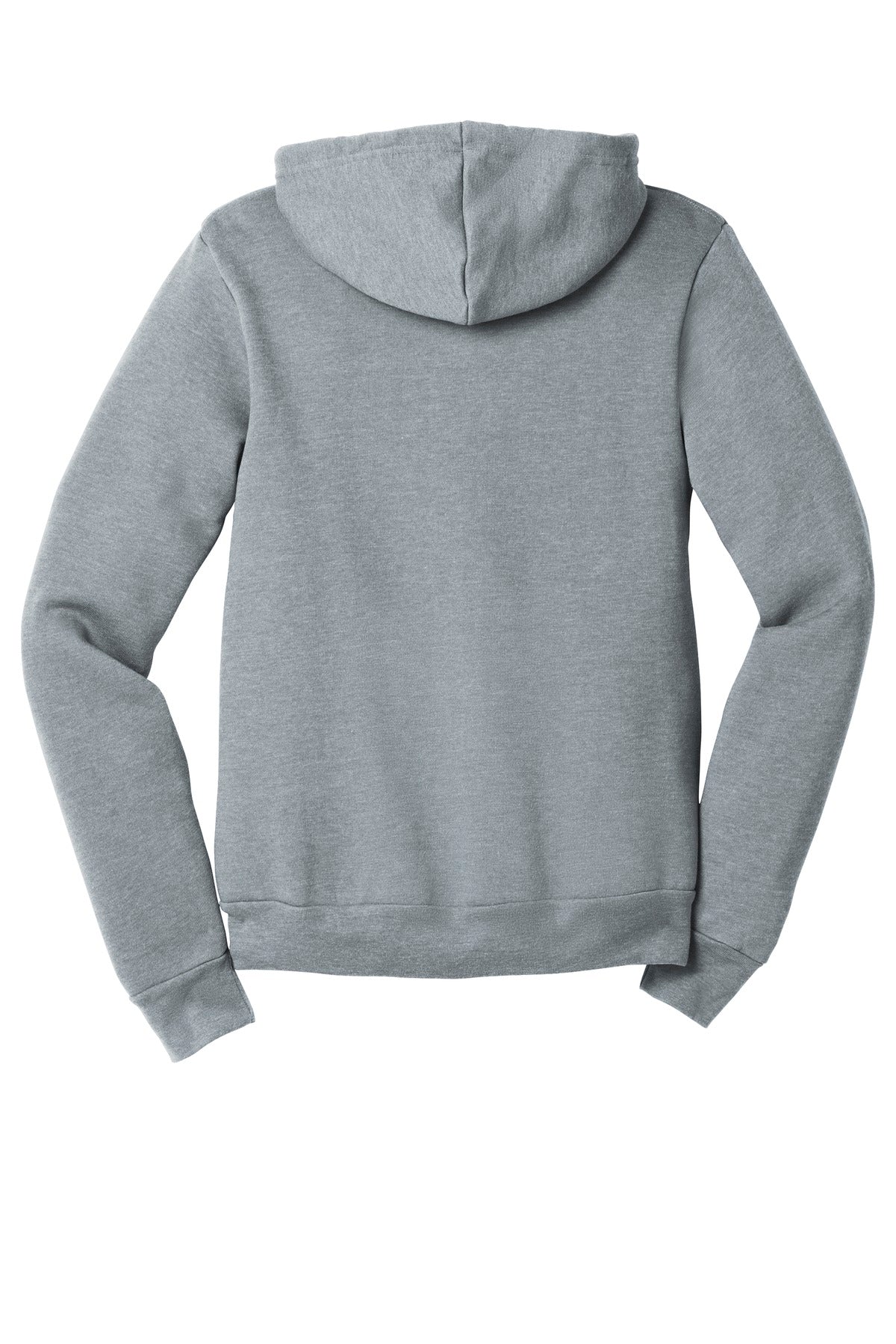 BELLA+CANVAS  Unisex Sponge Fleece Full-Zip Hoodie - Athletic Heather