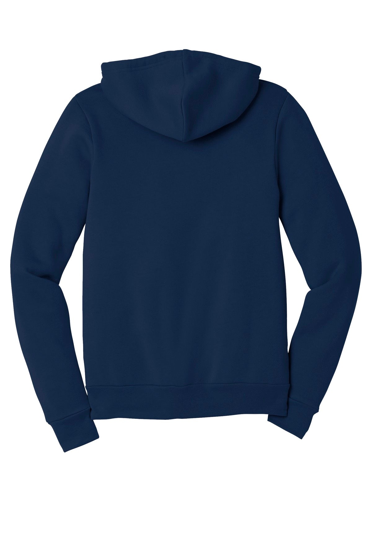 BELLA+CANVAS  Unisex Sponge Fleece Full-Zip Hoodie - Navy