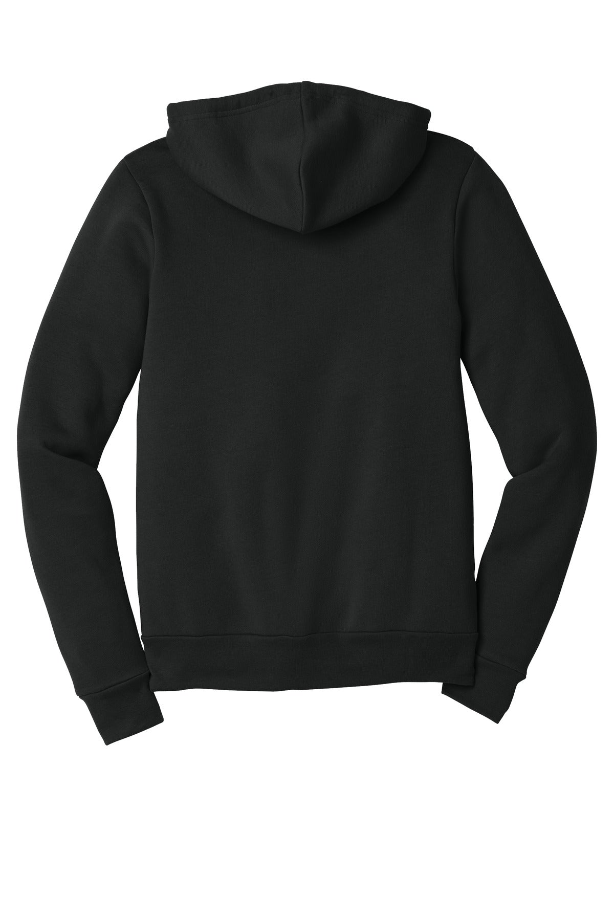 BELLA+CANVAS  Unisex Sponge Fleece Full-Zip Hoodie - Vintage Black