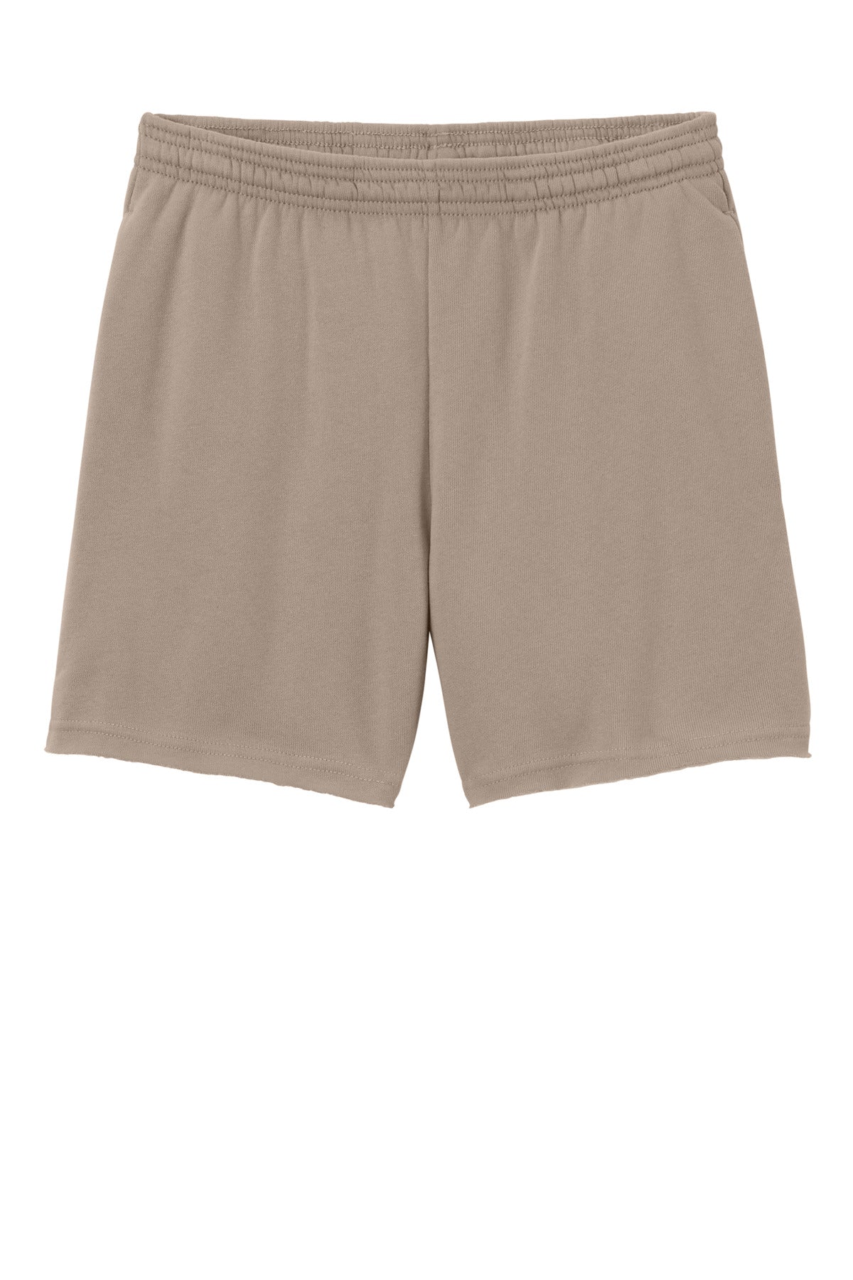 BELLA+CANVAS Women's Cutoff Sweatshort - Tan