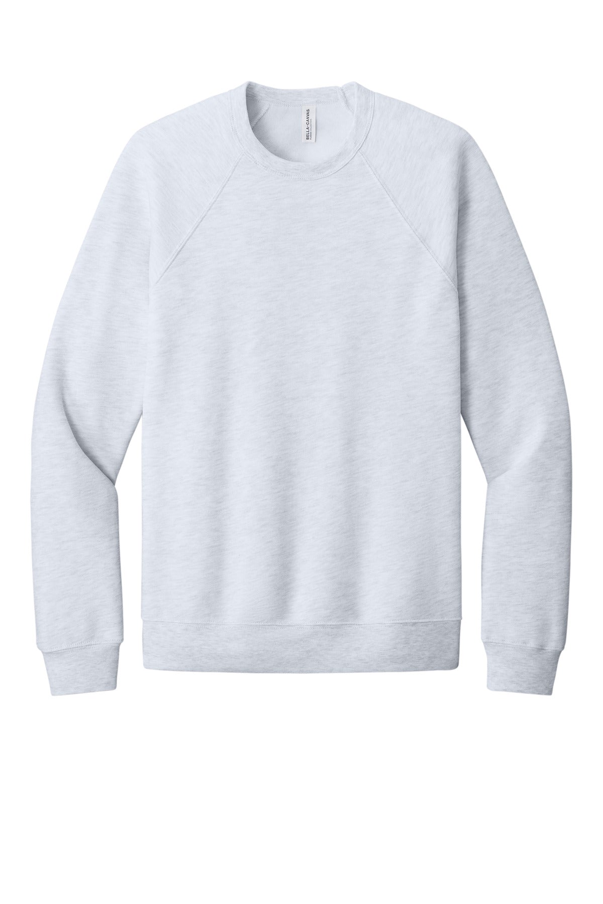 BELLA+CANVAS  Unisex Sponge Fleece Raglan Sweatshirt - Ash
