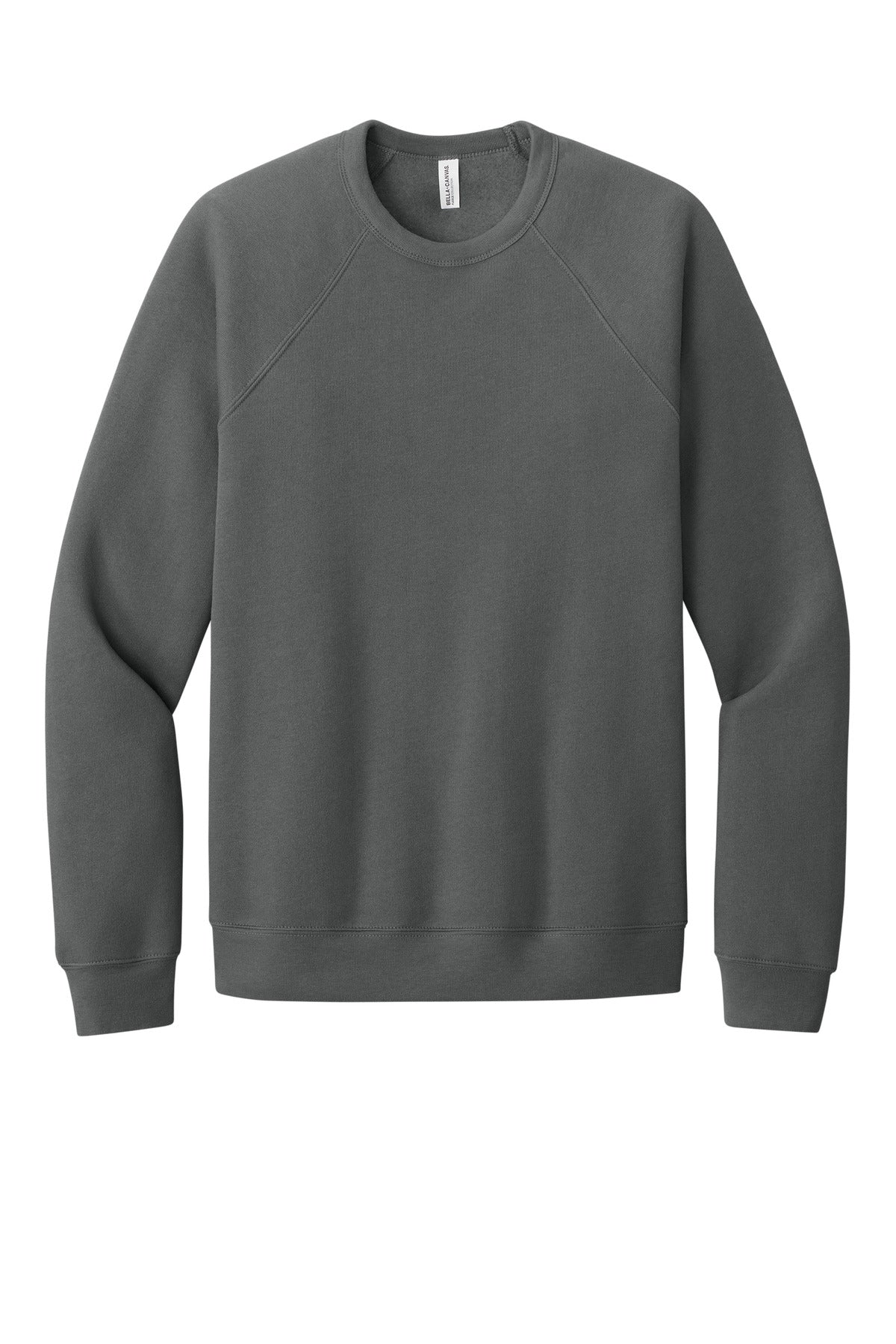 BELLA+CANVAS  Unisex Sponge Fleece Raglan Sweatshirt - Asphalt