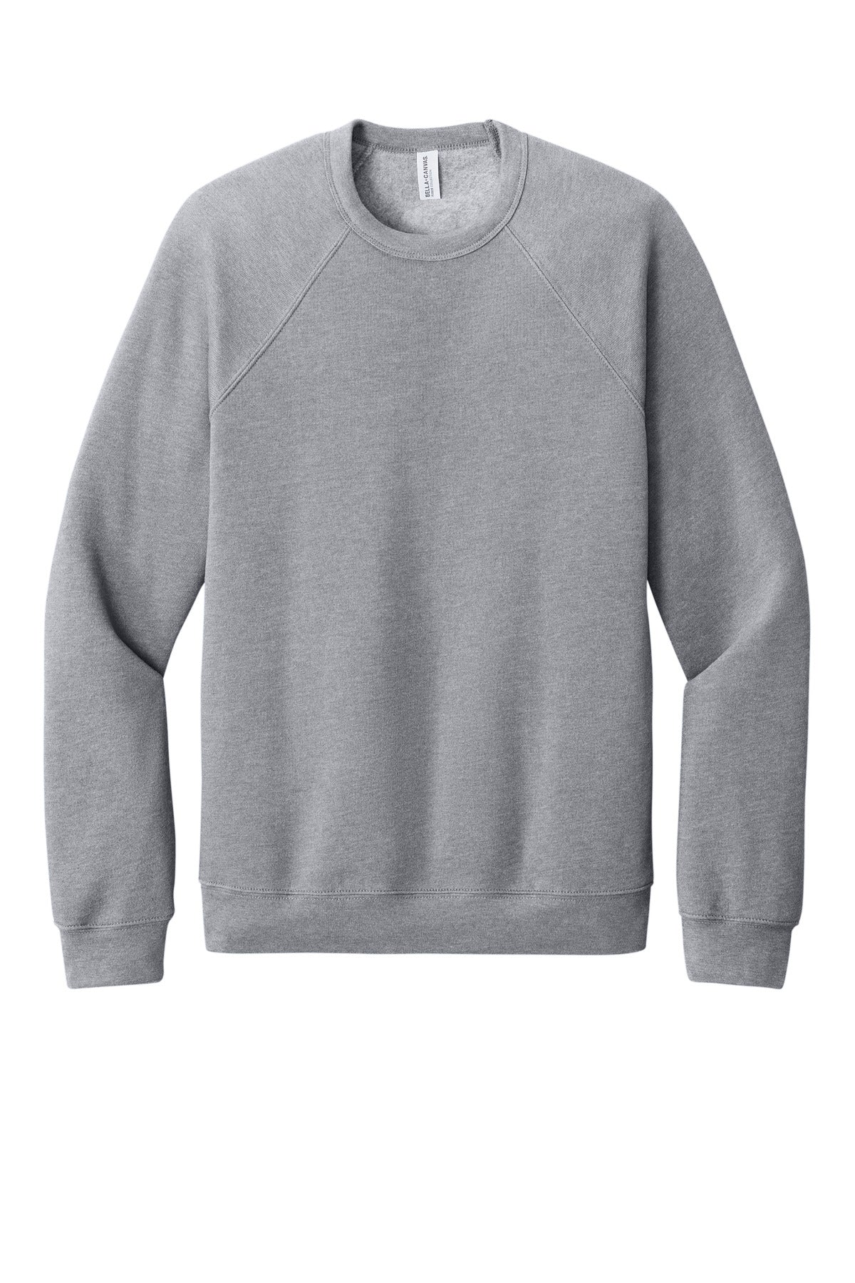 BELLA+CANVAS  Unisex Sponge Fleece Raglan Sweatshirt - Athletic Heather