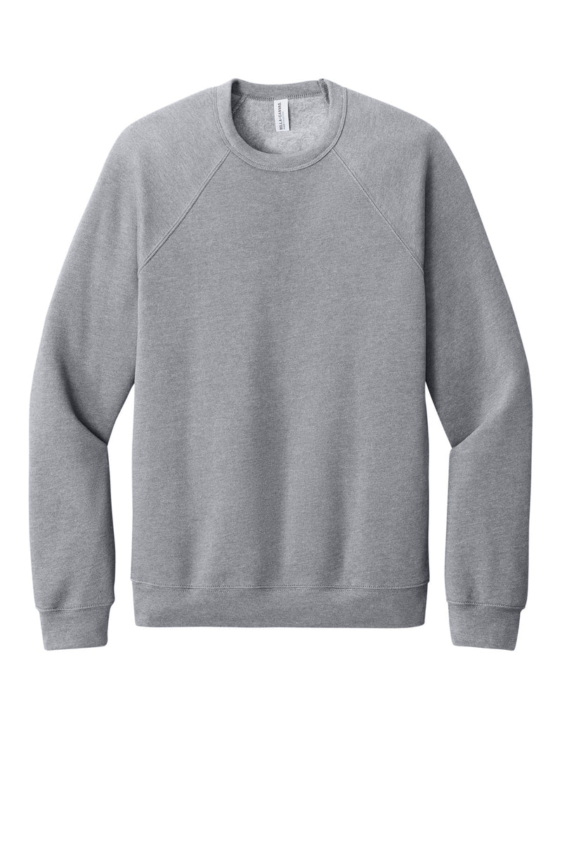 BELLA+CANVAS  Unisex Sponge Fleece Raglan Sweatshirt - Athletic Heather