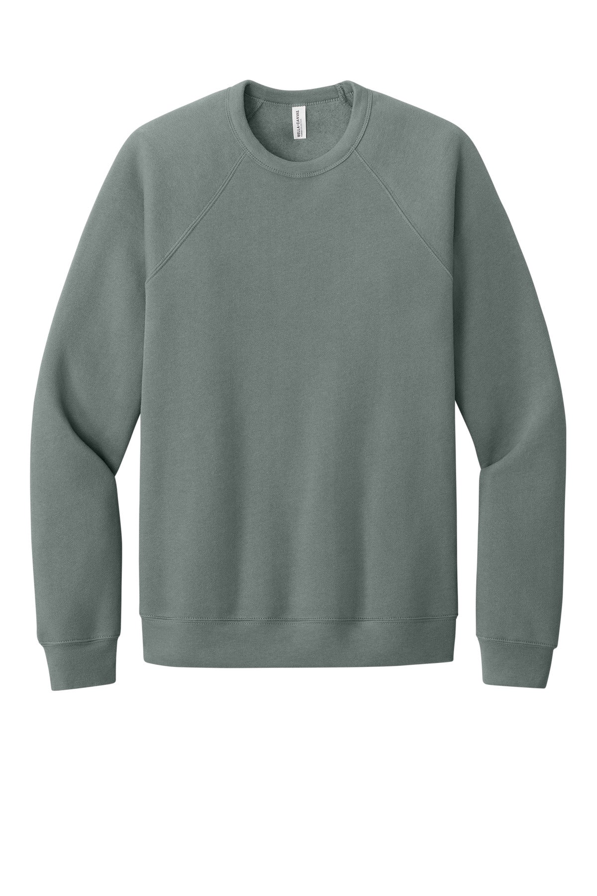 BELLA+CANVAS  Unisex Sponge Fleece Raglan Sweatshirt - Blue Storm