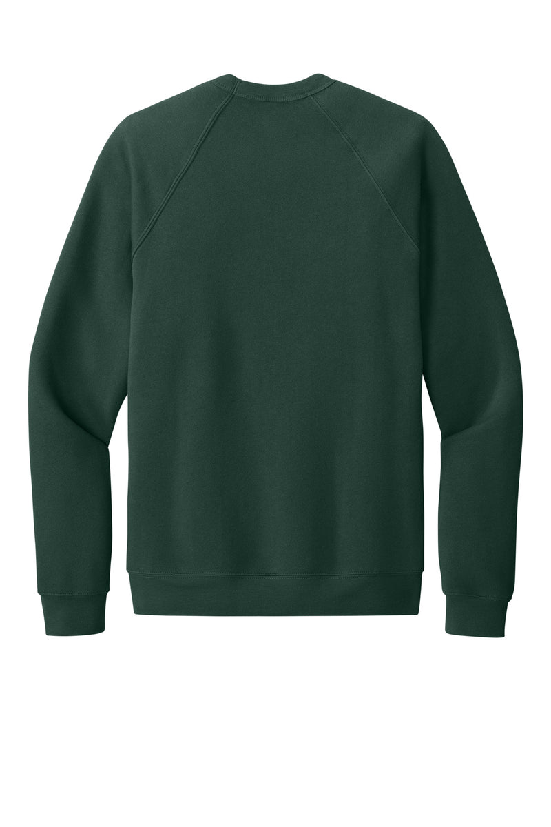 BELLA+CANVAS  Unisex Sponge Fleece Raglan Sweatshirt - Forest