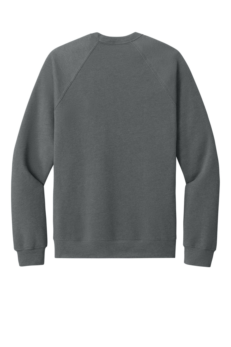 BELLA+CANVAS  Unisex Sponge Fleece Raglan Sweatshirt - Grey Triblend