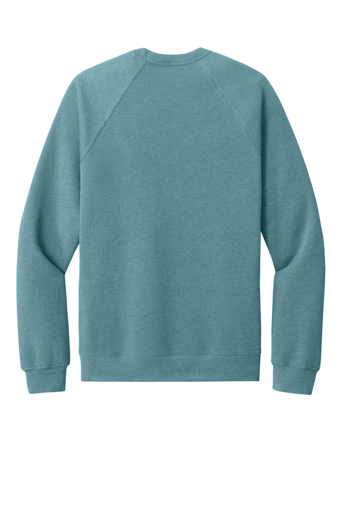 BELLA+CANVAS  Unisex Sponge Fleece Raglan Sweatshirt - Heather Blue Lagoon
