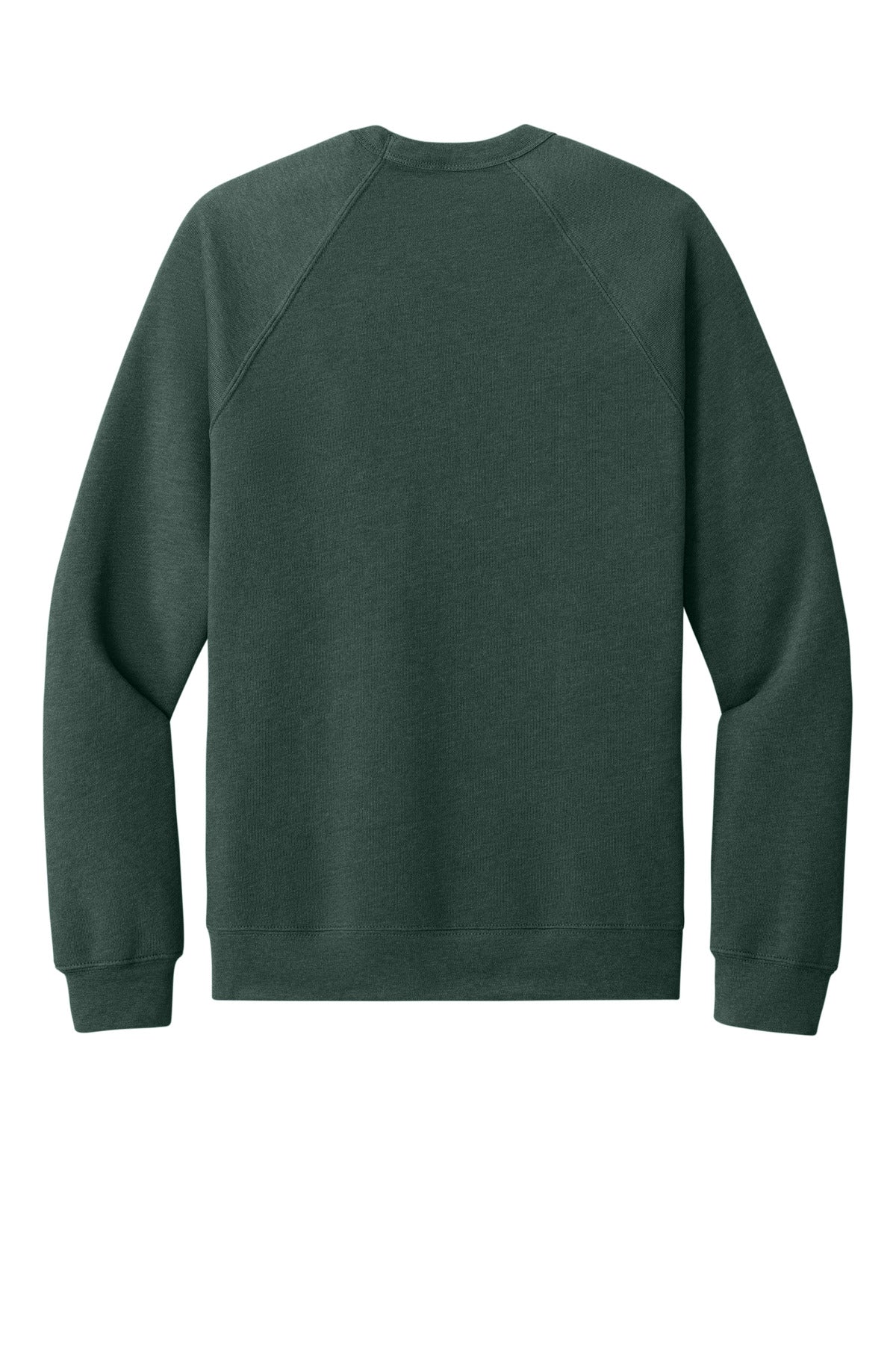 BELLA+CANVAS  Unisex Sponge Fleece Raglan Sweatshirt - Heather Forest