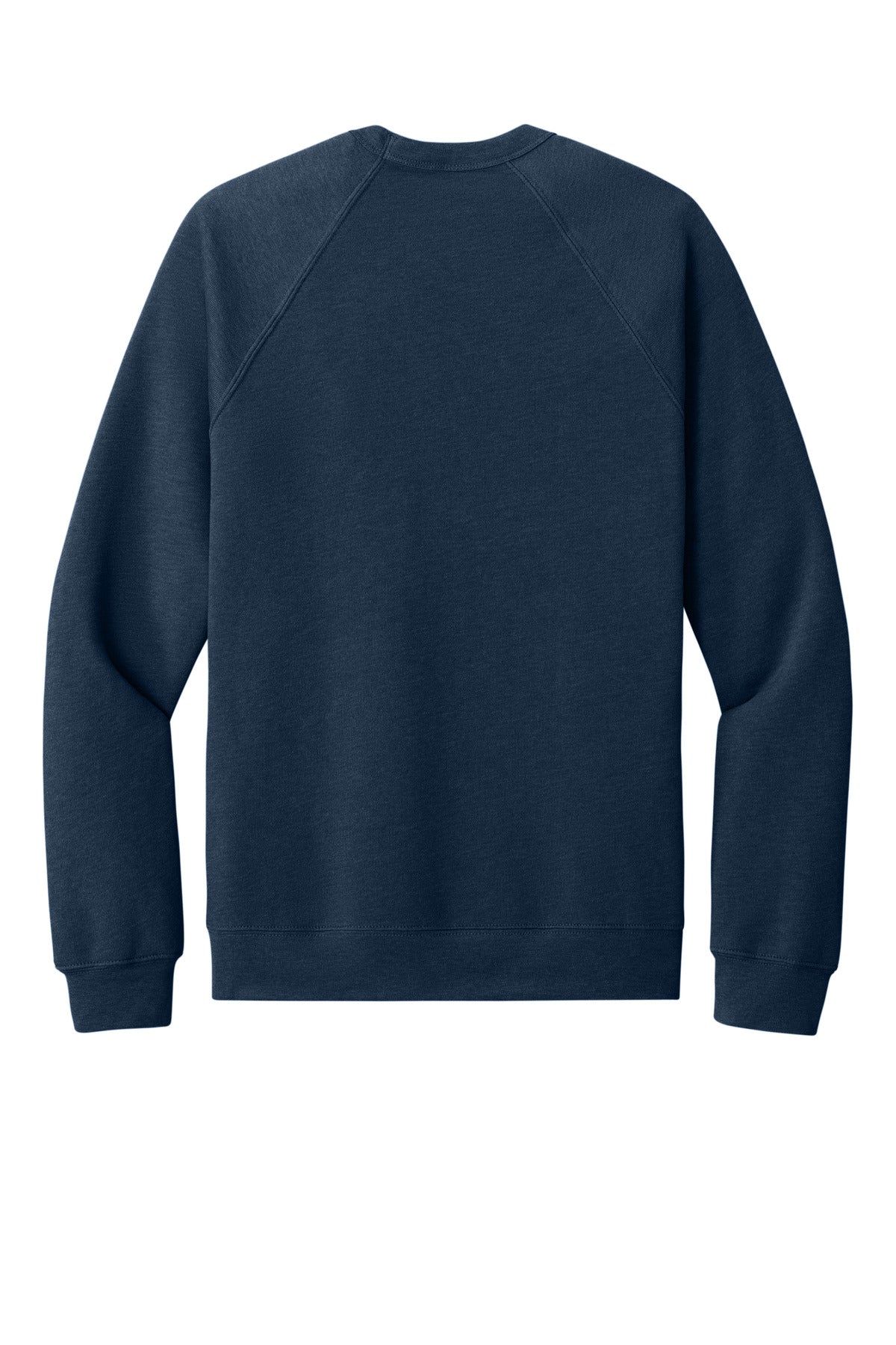 BELLA+CANVAS  Unisex Sponge Fleece Raglan Sweatshirt - Heather Navy