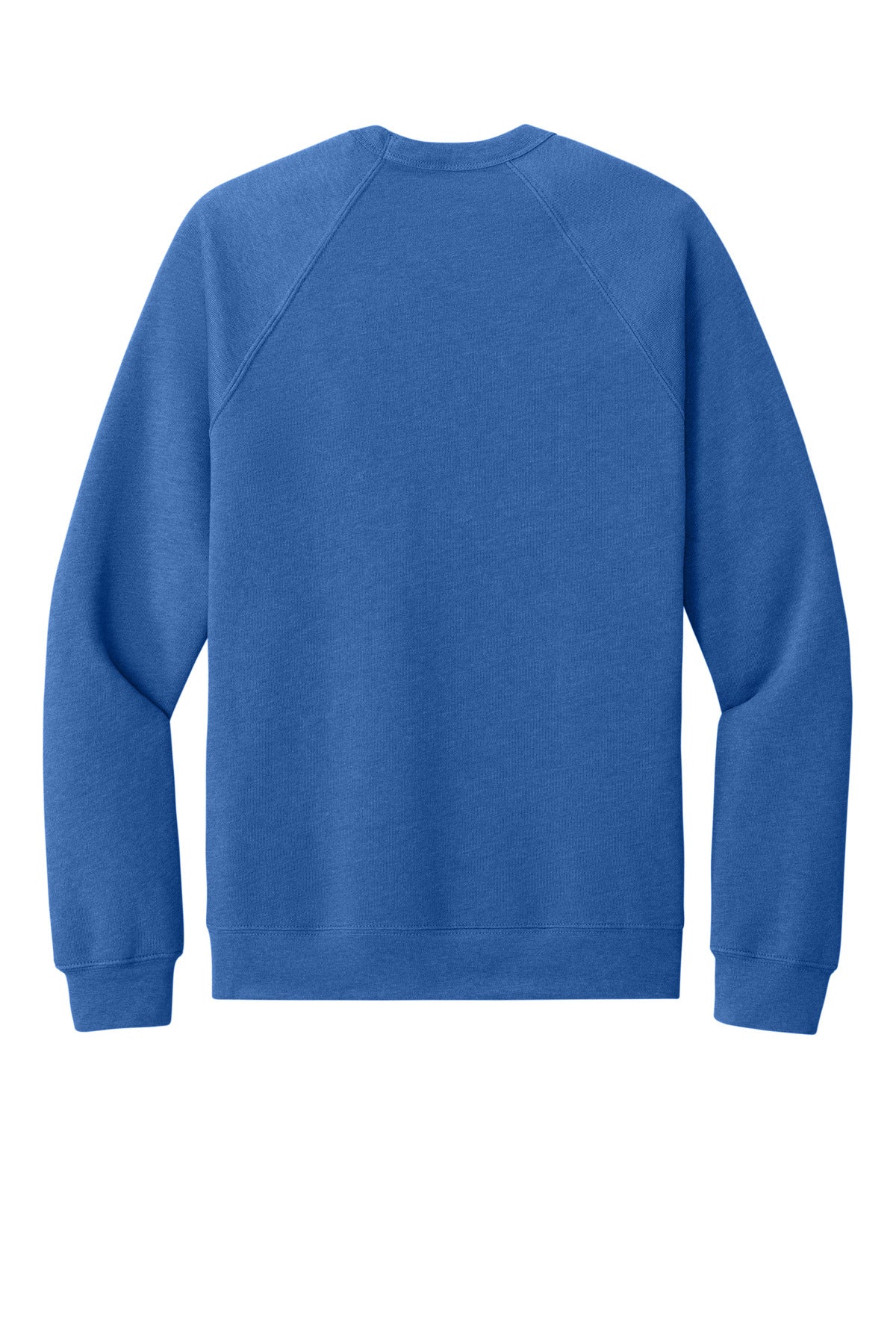 BELLA+CANVAS  Unisex Sponge Fleece Raglan Sweatshirt - Heather True Royal