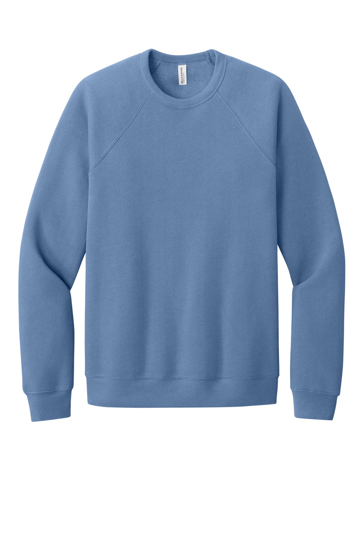 BELLA+CANVAS  Unisex Sponge Fleece Raglan Sweatshirt - Lavender Blue