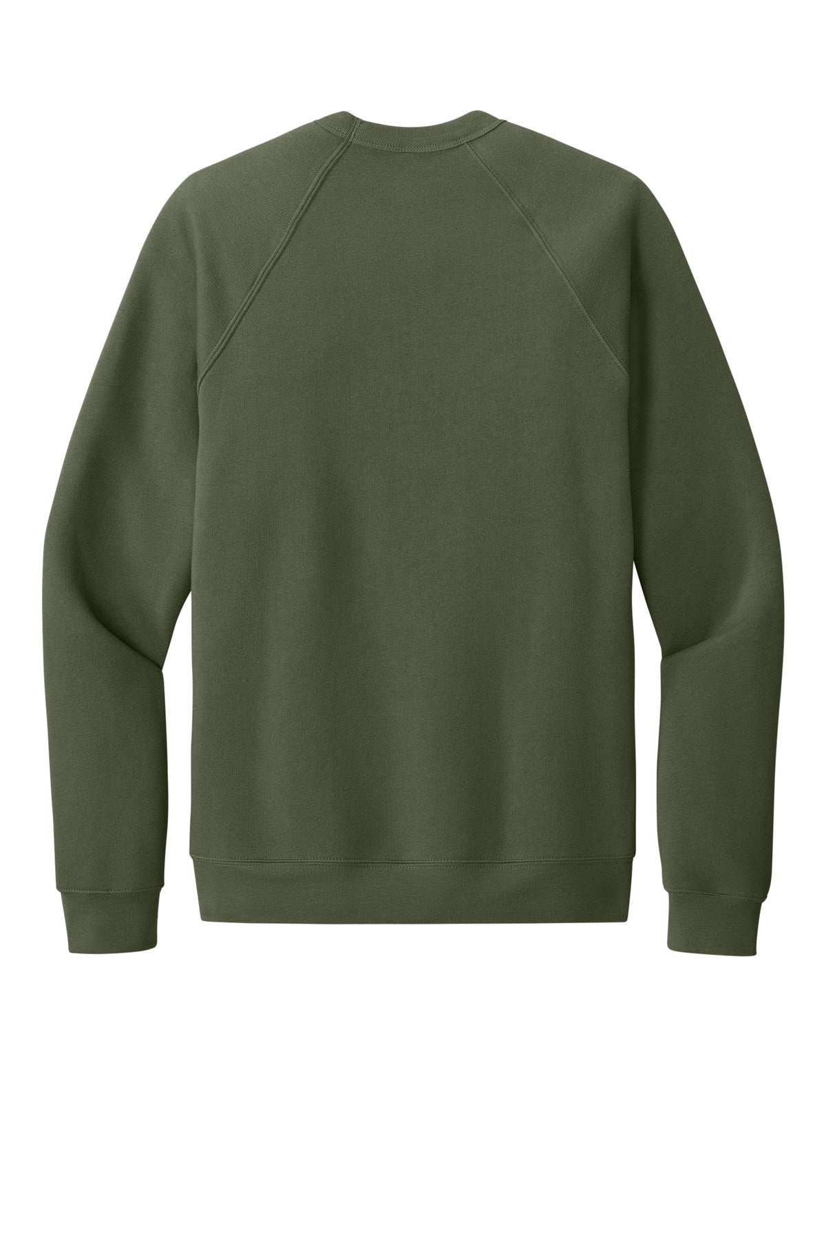 BELLA+CANVAS  Unisex Sponge Fleece Raglan Sweatshirt - Military Green