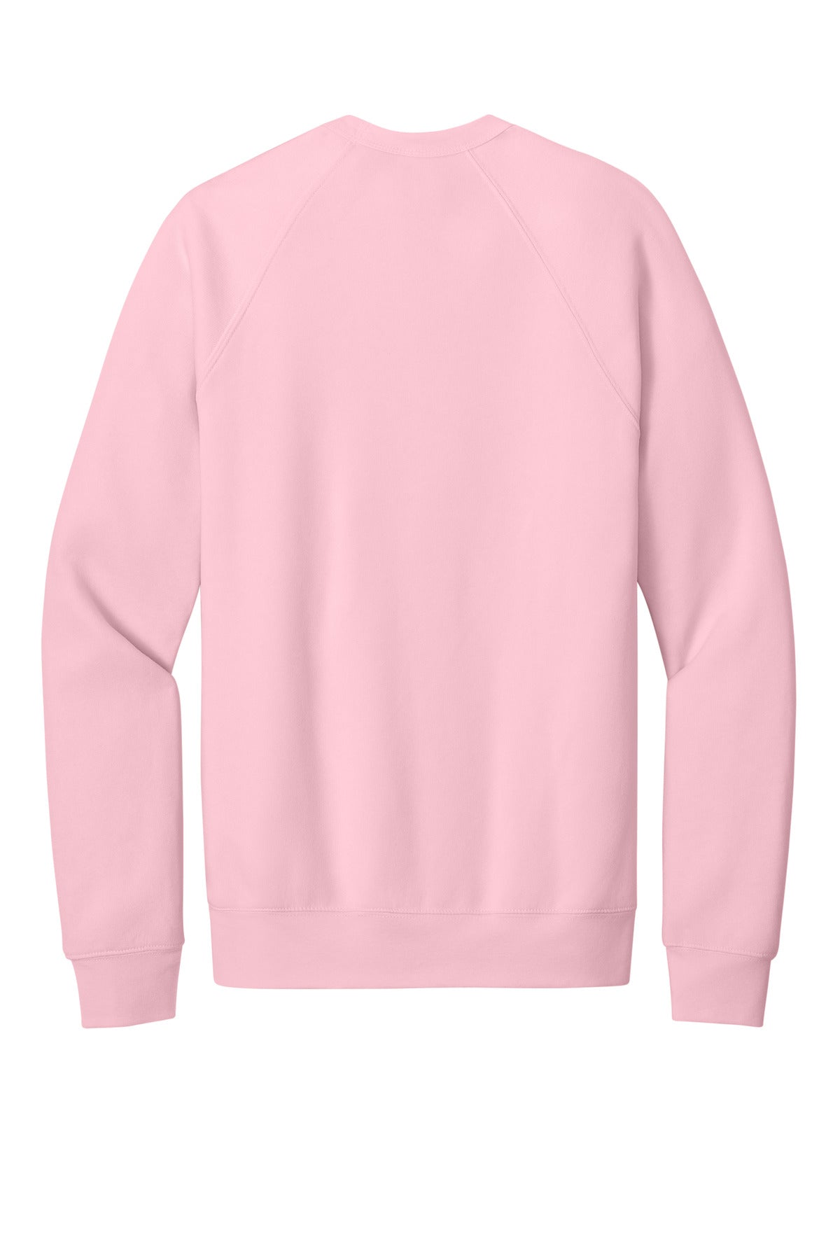 BELLA+CANVAS  Unisex Sponge Fleece Raglan Sweatshirt - Pink