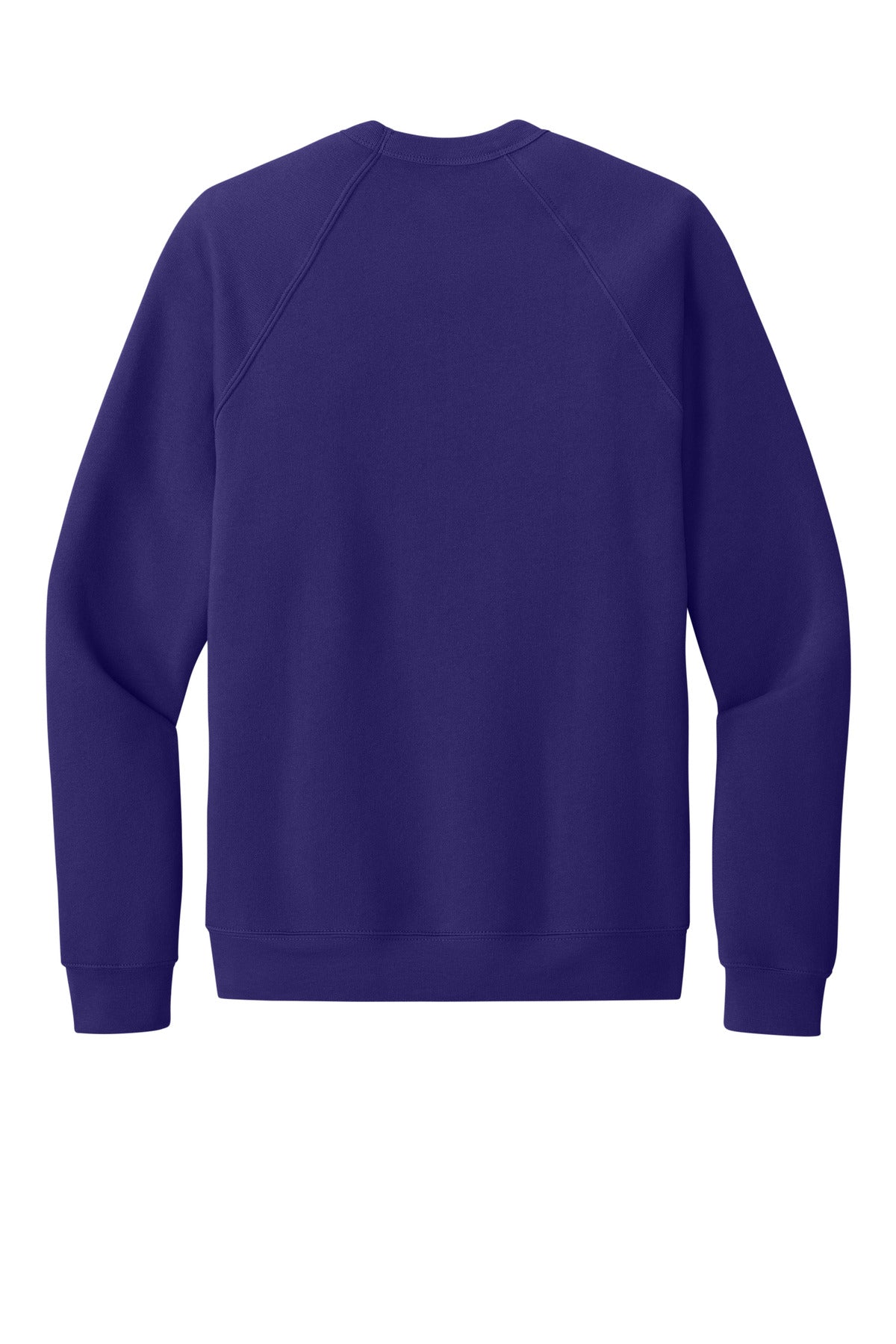 BELLA+CANVAS  Unisex Sponge Fleece Raglan Sweatshirt - Team Purple