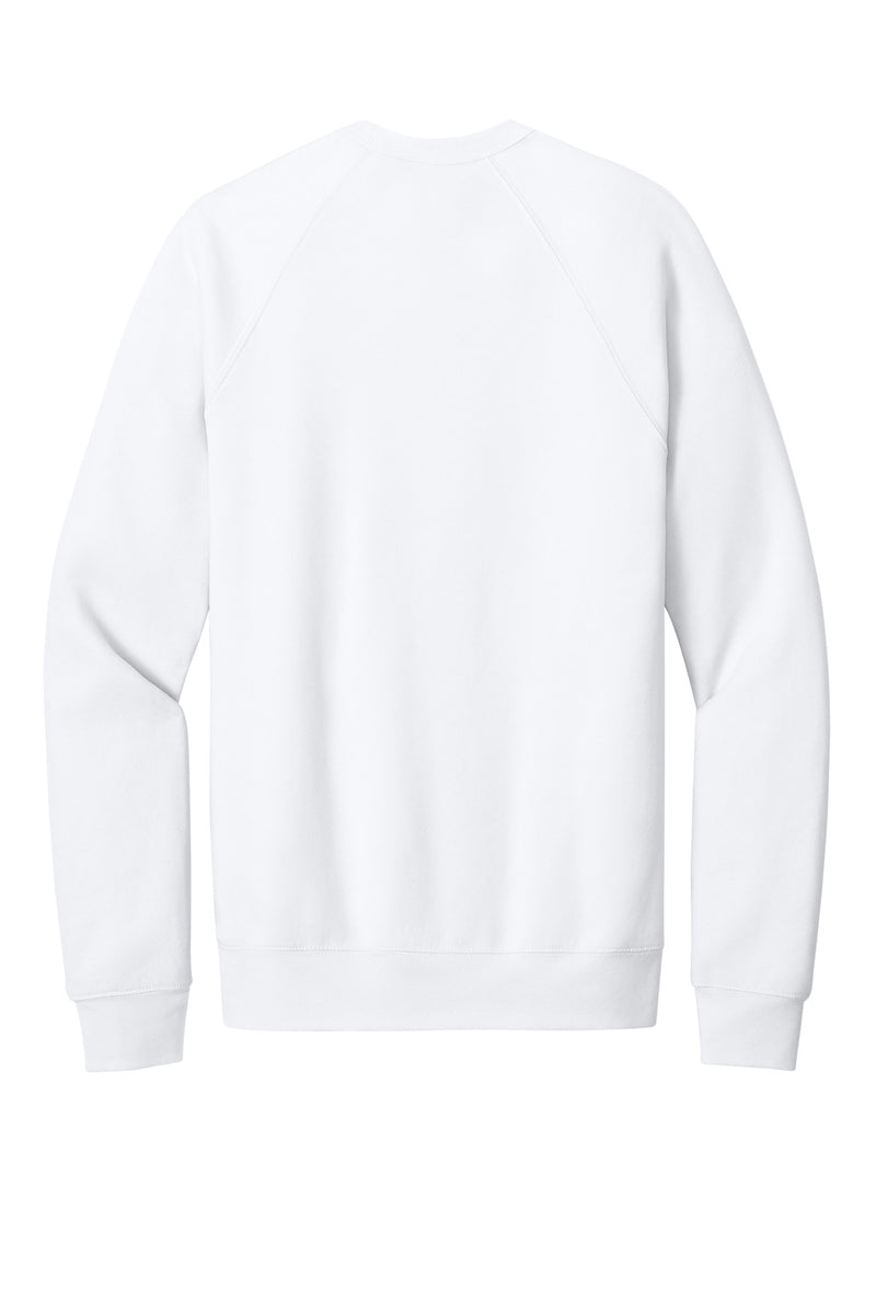 BELLA+CANVAS  Unisex Sponge Fleece Raglan Sweatshirt - White