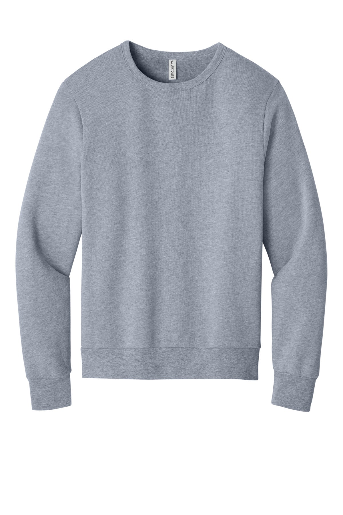 BELLA+CANVAS Unisex Sponge Fleece Classic Crewneck Sweatshirt - Athletic Heather