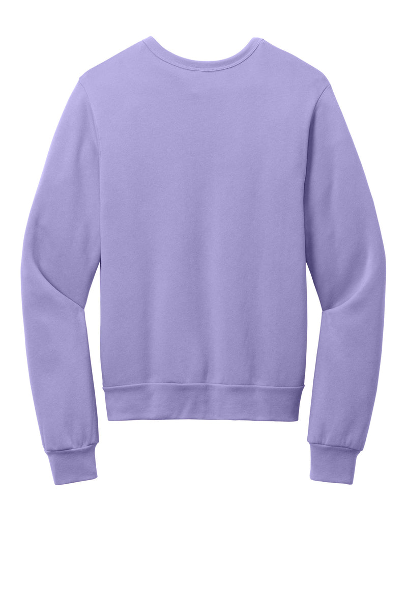 BELLA+CANVAS Unisex Sponge Fleece Classic Crewneck Sweatshirt - Dark Lavender
