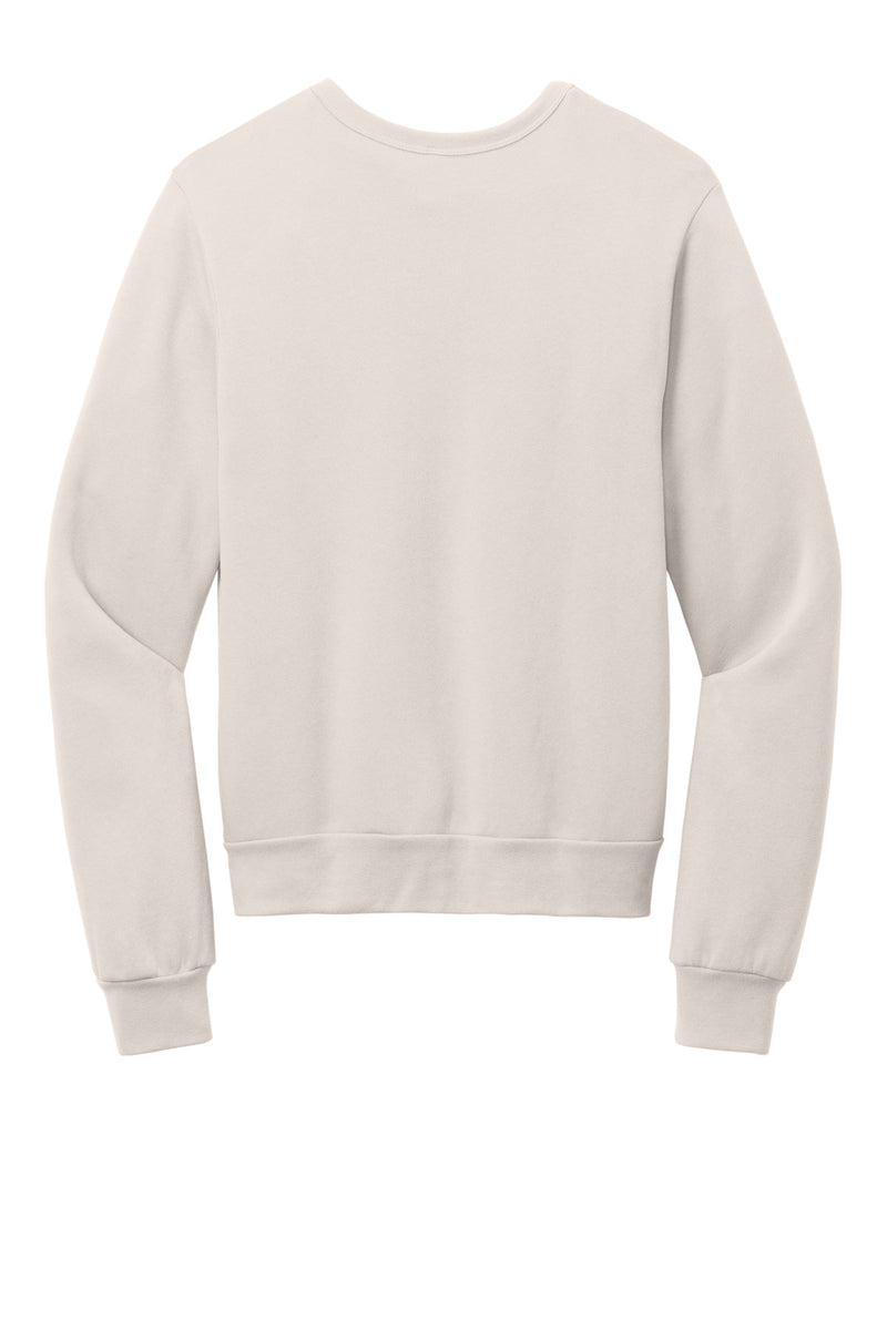 BELLA+CANVAS Unisex Sponge Fleece Classic Crewneck Sweatshirt - Heather Dust
