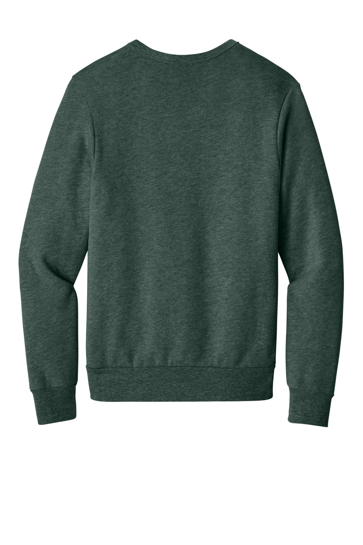 BELLA+CANVAS Unisex Sponge Fleece Classic Crewneck Sweatshirt - Heather Forest