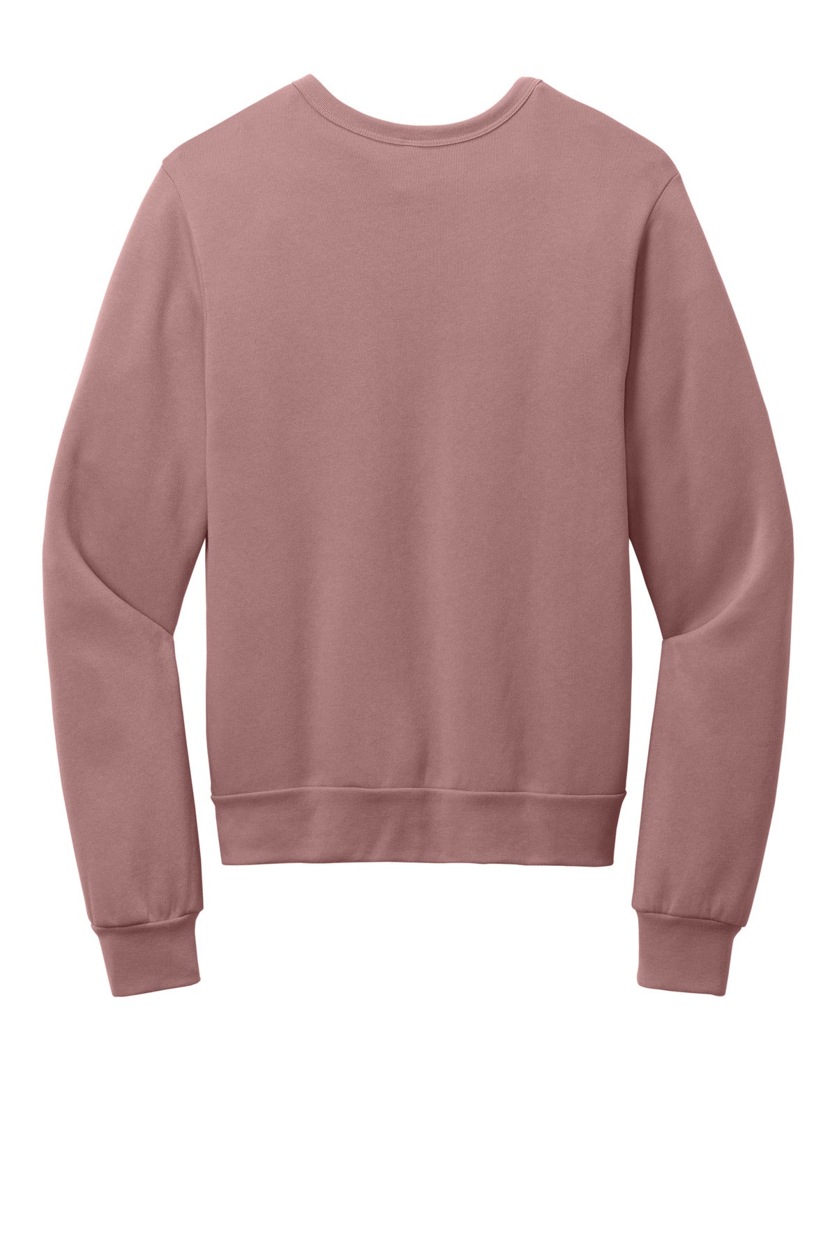 BELLA+CANVAS Unisex Sponge Fleece Classic Crewneck Sweatshirt - Mauve