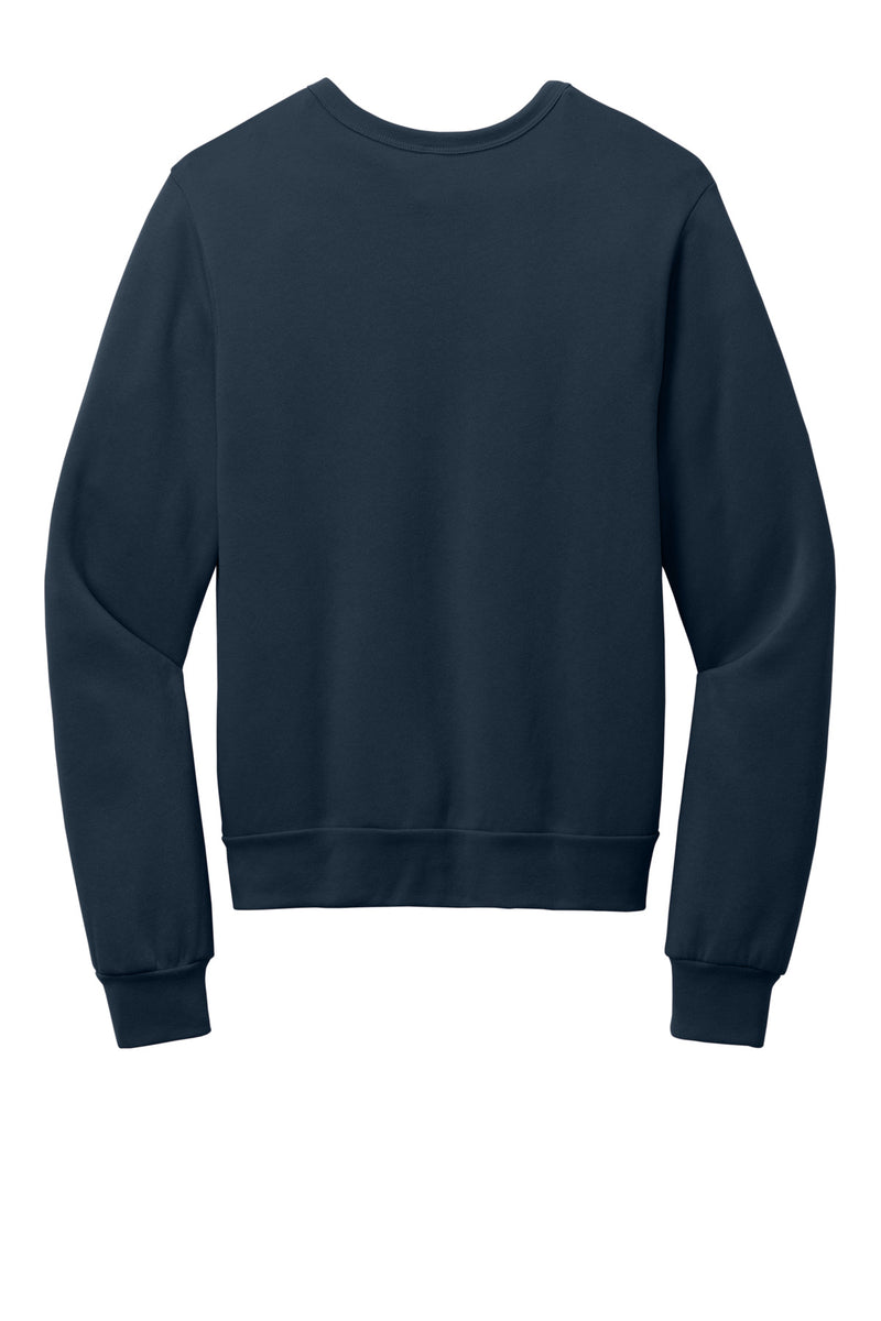 BELLA+CANVAS Unisex Sponge Fleece Classic Crewneck Sweatshirt - Navy