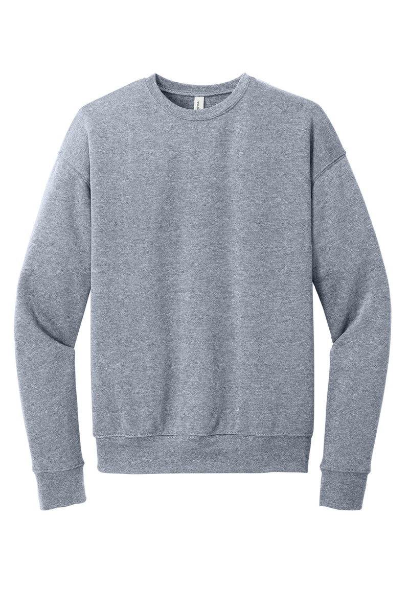 BELLA+CANVAS  Unisex Sponge Fleece Drop Shoulder Sweatshirt - Athletic Heather