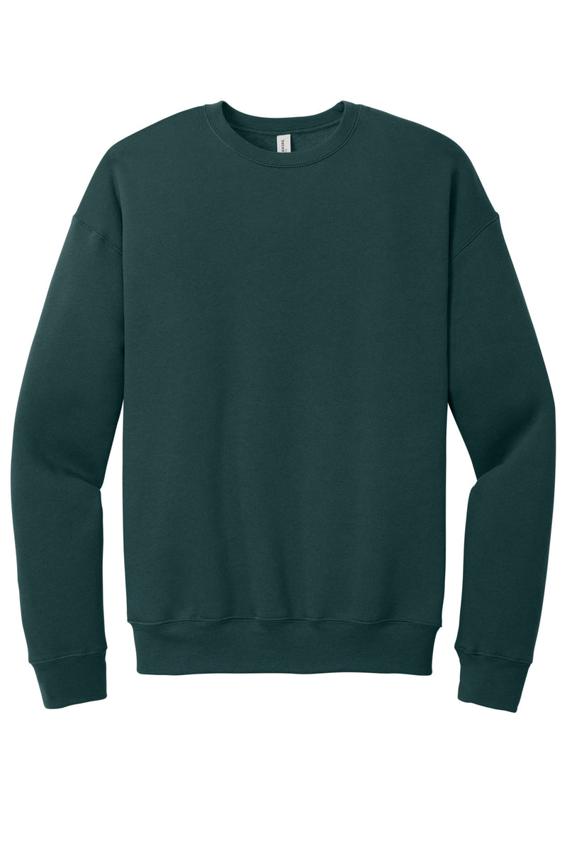 BELLA+CANVAS  Unisex Sponge Fleece Drop Shoulder Sweatshirt - Atlantic