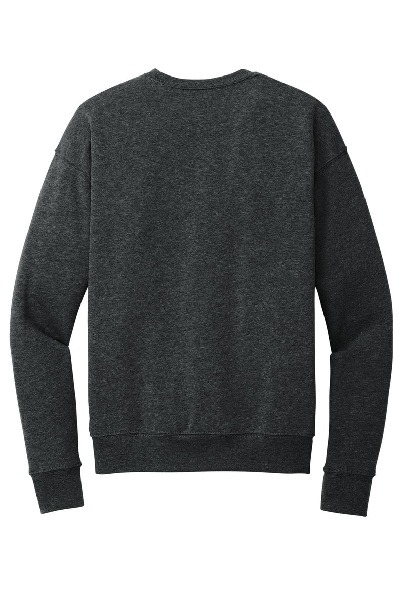 BELLA+CANVAS  Unisex Sponge Fleece Drop Shoulder Sweatshirt - Dark Grey Heather